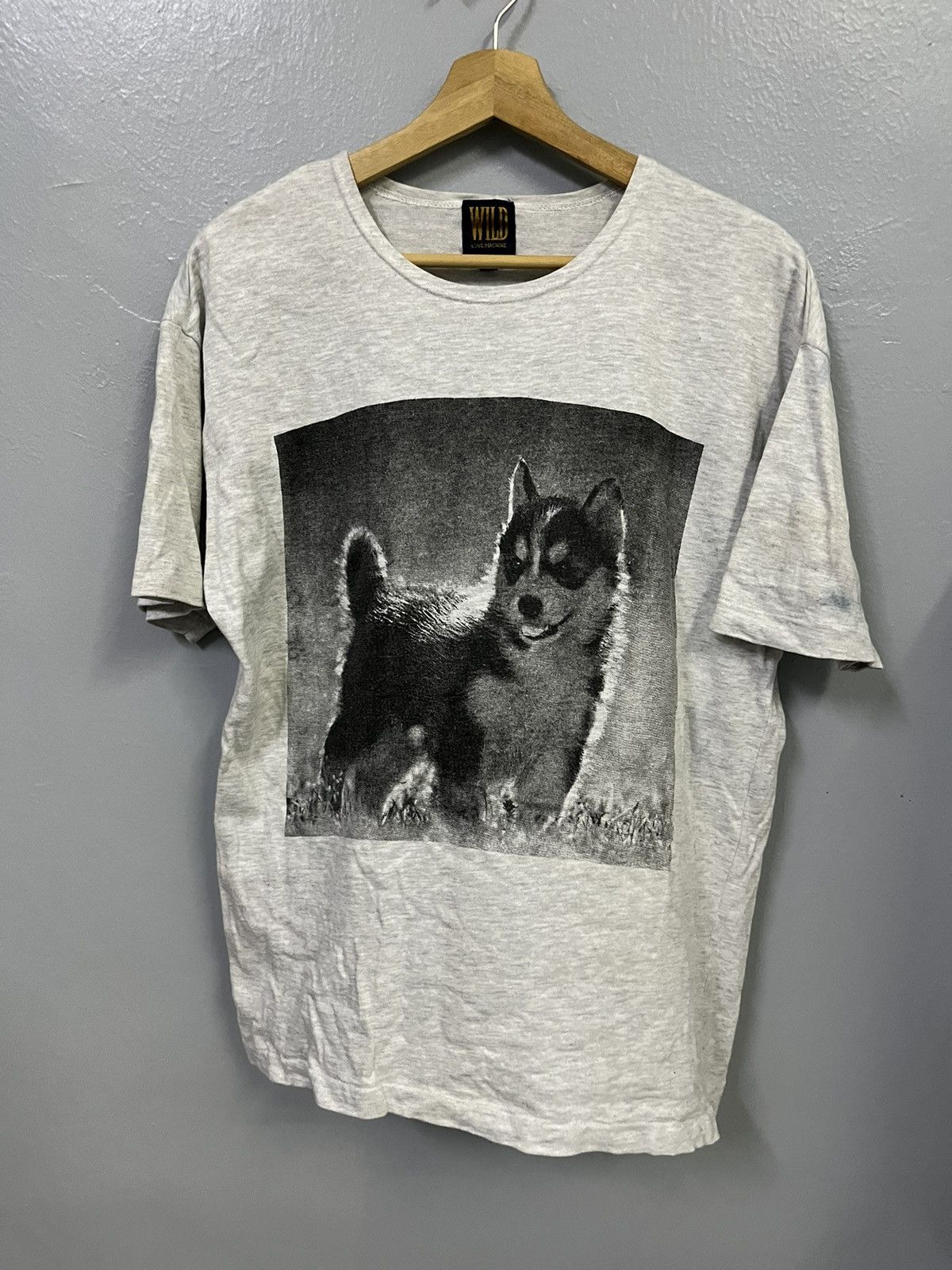 Vintage ANIMAL TEE Size US L / EU 52-54 / 3 - 1 Thumbnail