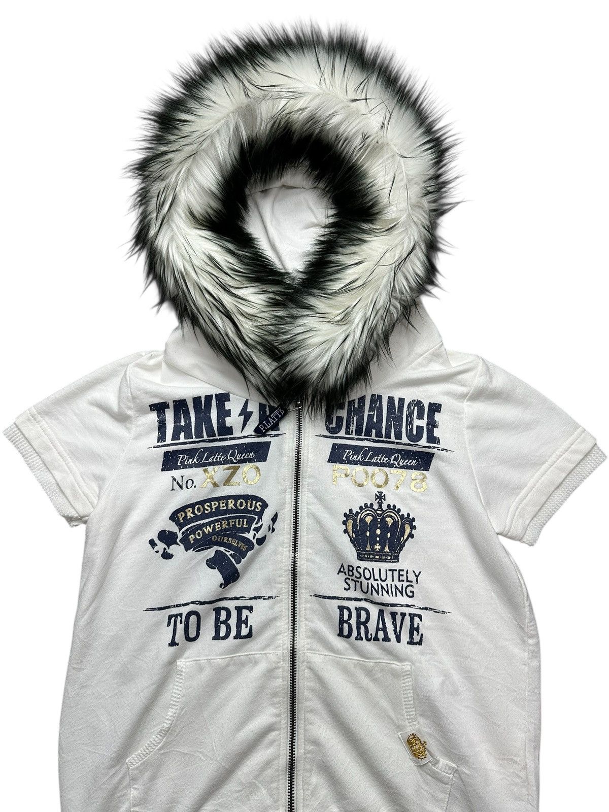 Beauty Beast PINKLATTE Take A Chance FUR ZIP HOODIE IFSIX LGB STYLE Size S / US 4 / IT 40 - 2 Thumbnail