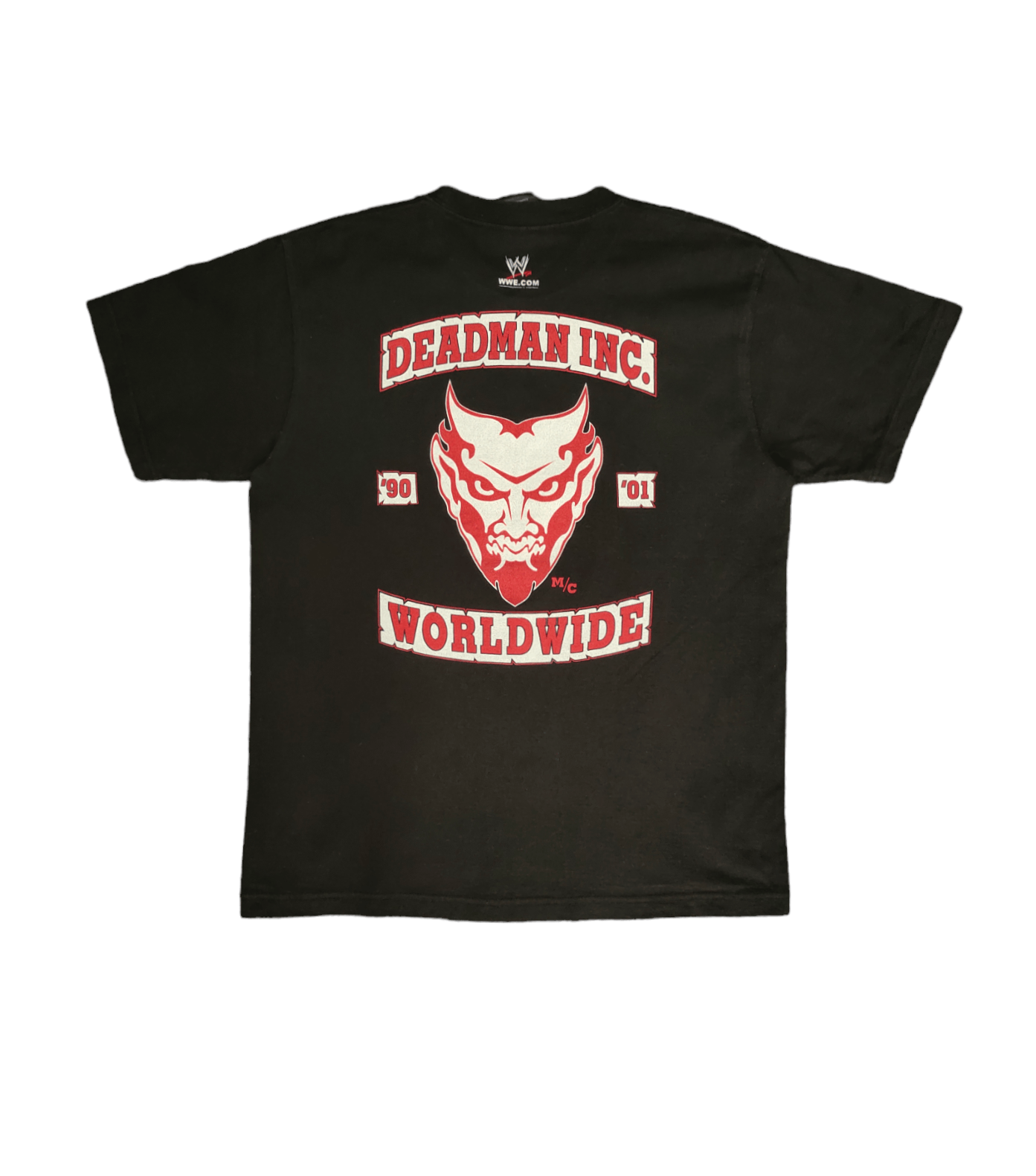 WWE Rare Vintage WWE Undertaker Deadman Inc. Logo T-Shirt Size US M / EU 48-50 / 2 - 1 Thumbnail