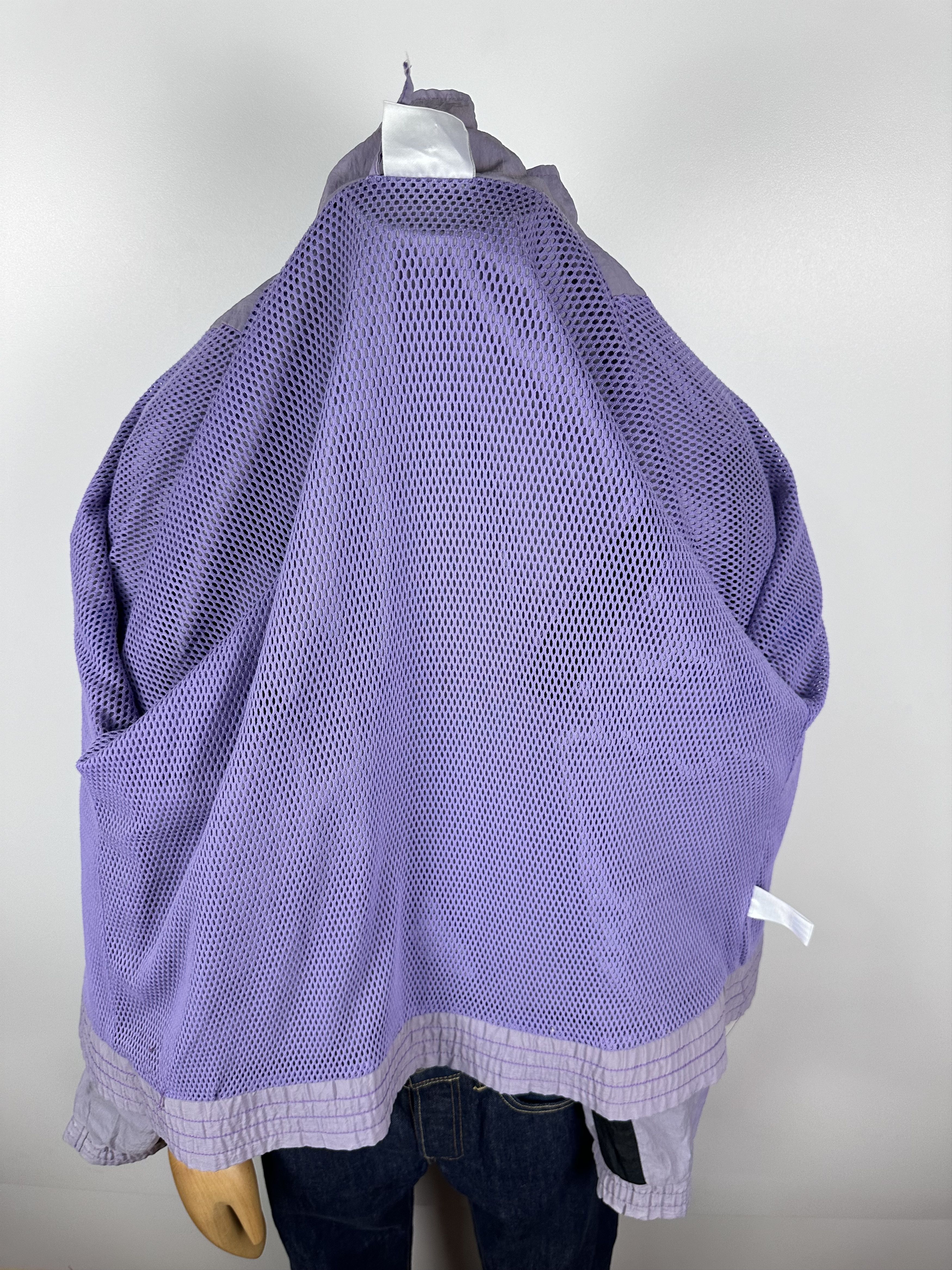 Adidas × Vintage Adidas Originals Vintage 90s Purple Nylon Track Top Jacket Size US M / EU 48-50 / 2 - 11 Thumbnail