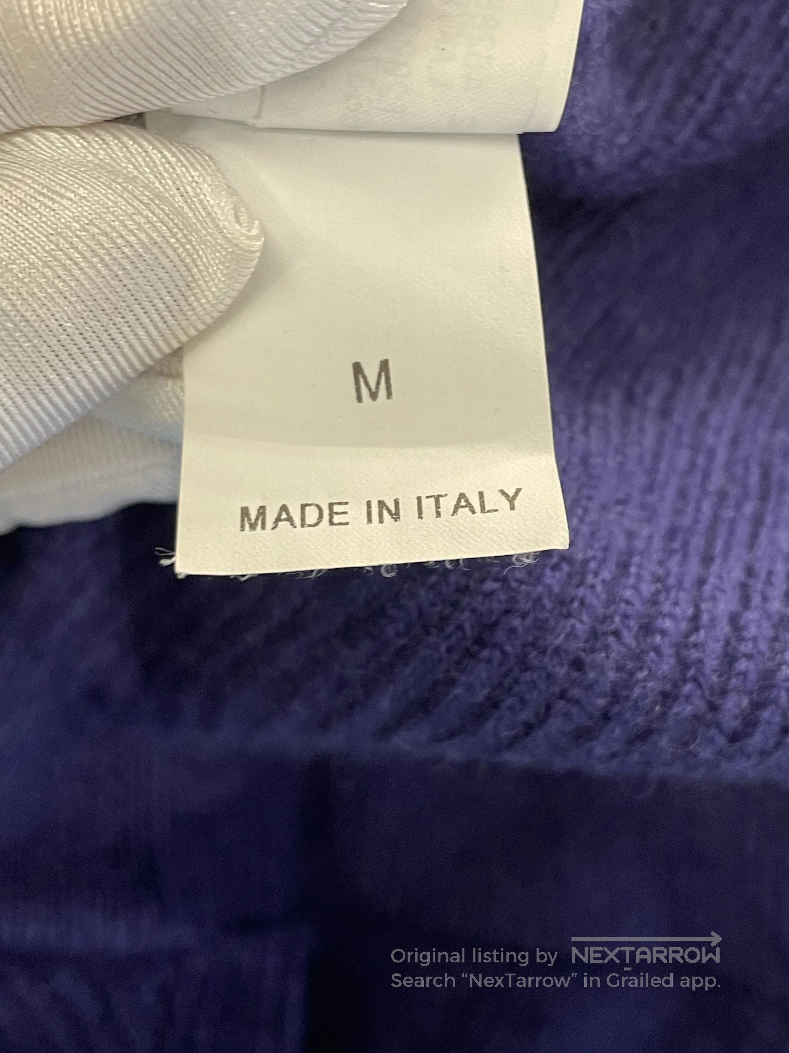 Brunello Cucinelli Brunello Cucinelli Blue Cashmere Sweater S. Size US S / EU 44-46 / 1 - 8 Thumbnail