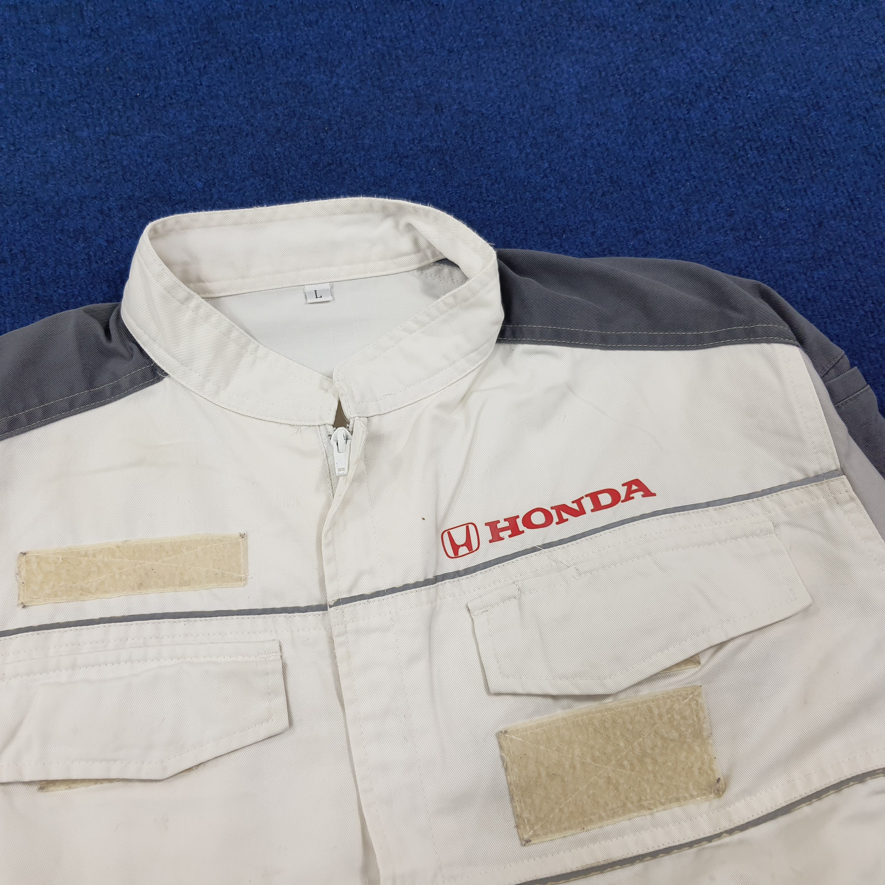 Japanese Brand × Vintage Vintage HONDA Racing Team Japan Motorsports Coverall Size US M / EU 48-50 / 2 - 6 Thumbnail