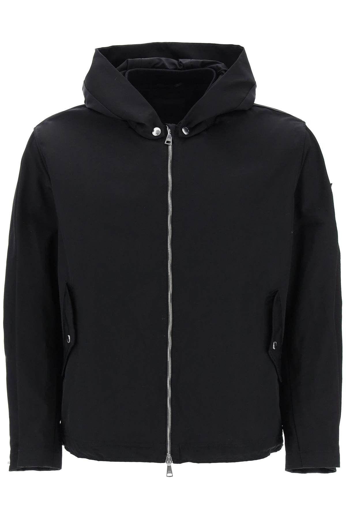 image of Tatras Hooded Jacket With Removable Hood Necetto in Nero, Men's (Size Large)