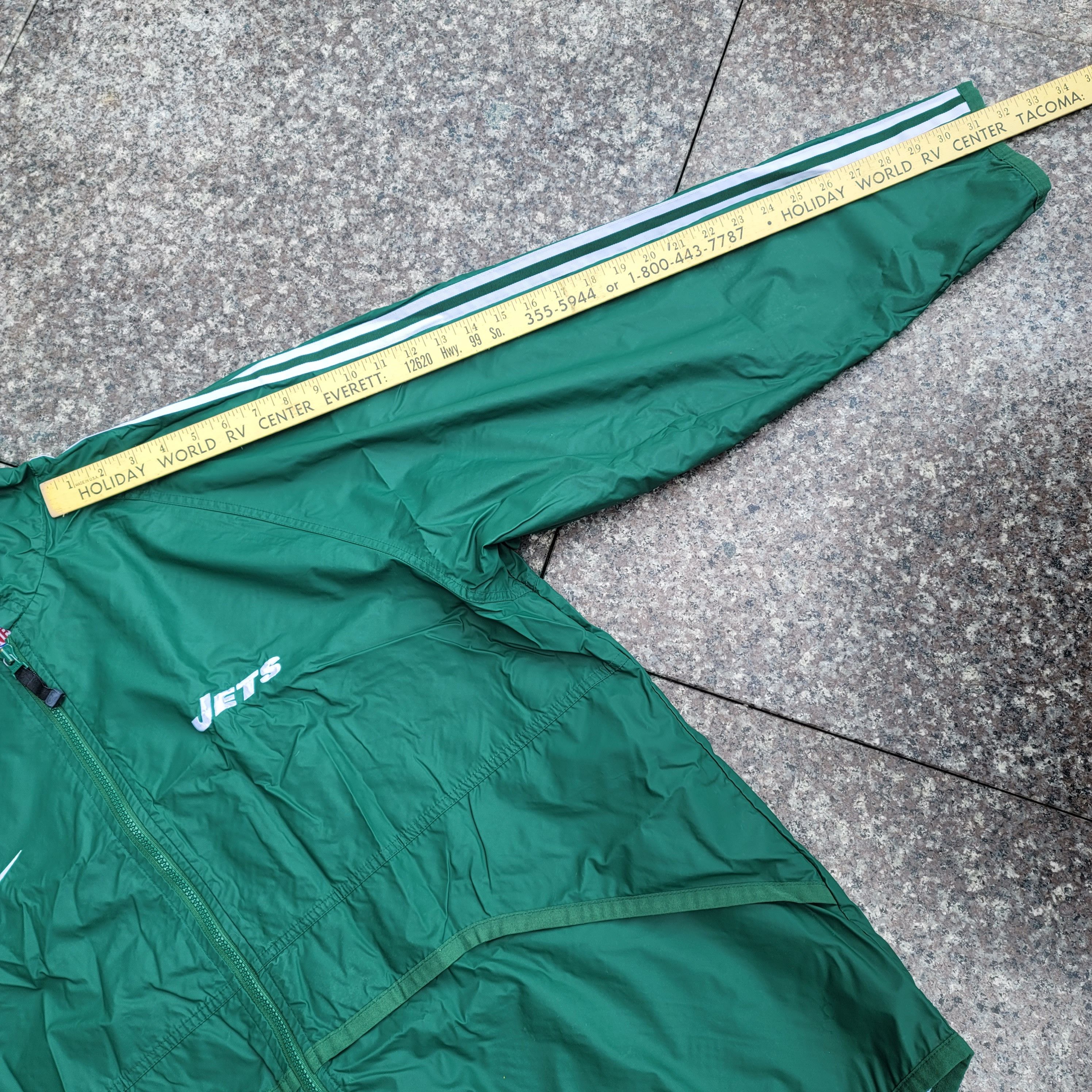 Nike Vintage Nike NY Jets jacket Size US XL / EU 56 / 4 - 3 Thumbnail