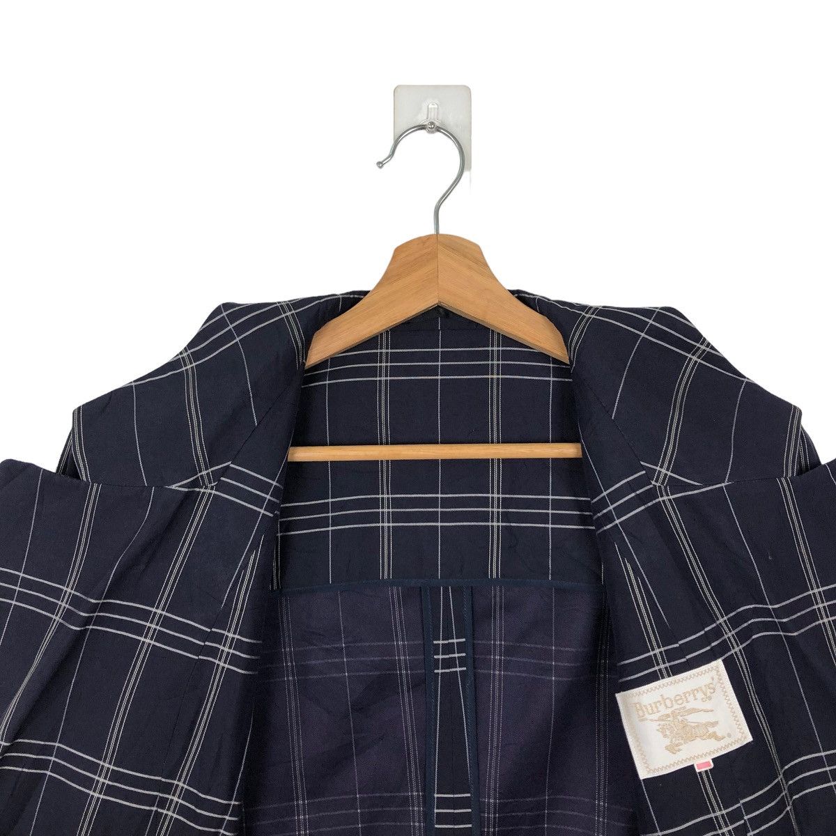 Burberry VINTAGE BURBERRYS DOUBLE BREAST JACKET TARTAN DESIGN Size US S / EU 44-46 / 1 - 10 Thumbnail