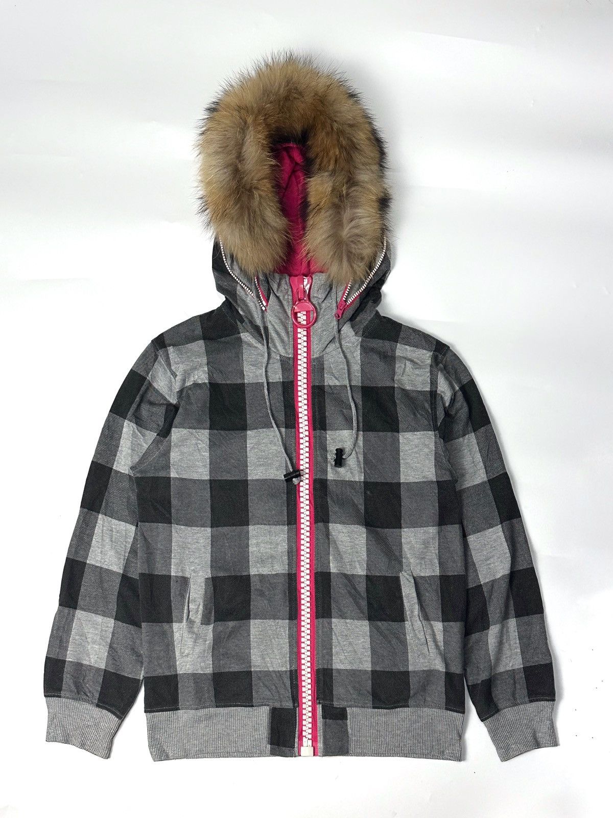 If Six Was Nine × Japanese Brand × Le Grande Bleu (L.G.B.) Lock Heaven Fur Zip Hoodie Size US L / EU 52-54 / 3 - 1 Thumbnail