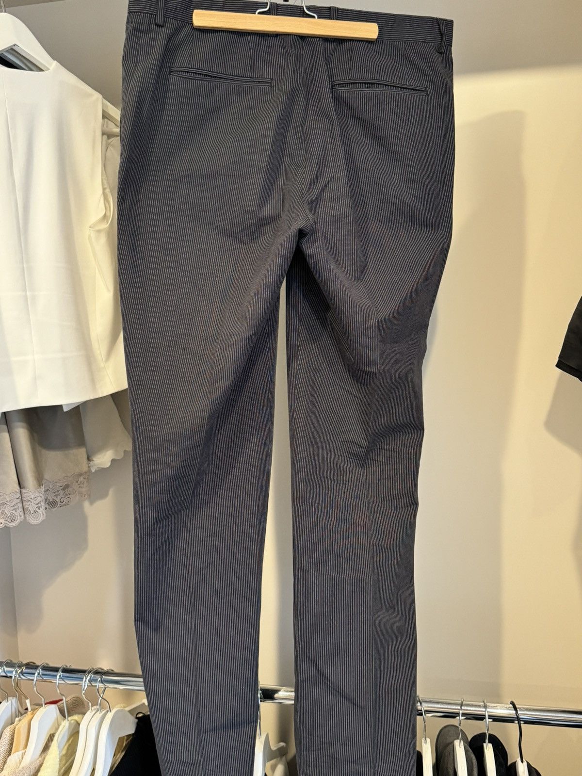 Dries Van Noten × Vintage Dries Van Noten Complete Suit Striped Size 52R - 9 Thumbnail