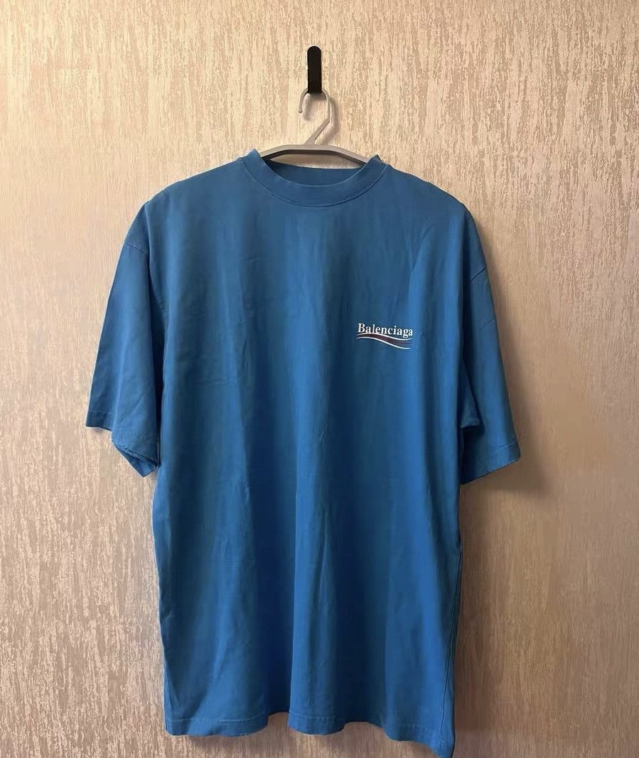 Balenciaga Balenciaga SS23 Logo Print Short Sleeve T-shirt Size US M / EU 48-50 / 2 - 2 Thumbnail