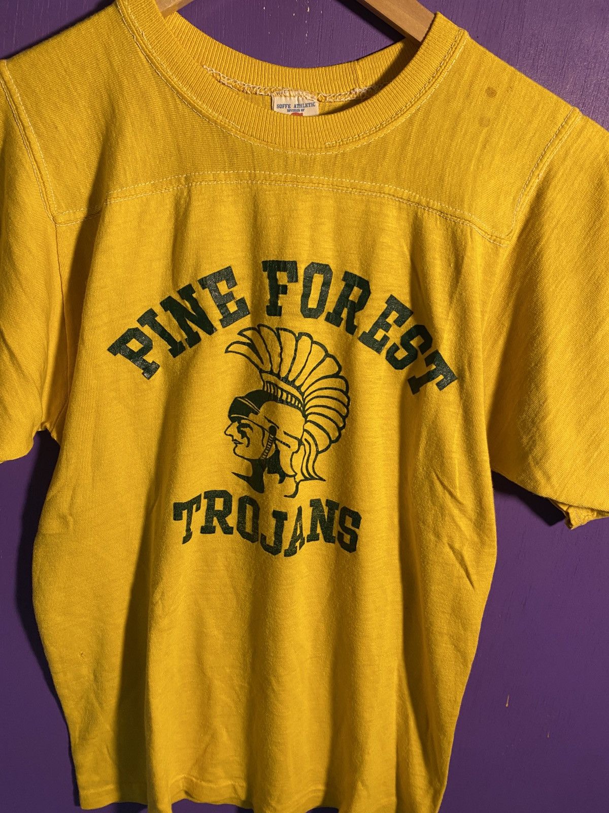 Other Vintage 70s Pine Forest trojans jersey shirt Size US S / EU 44-46 / 1 - 3 Thumbnail