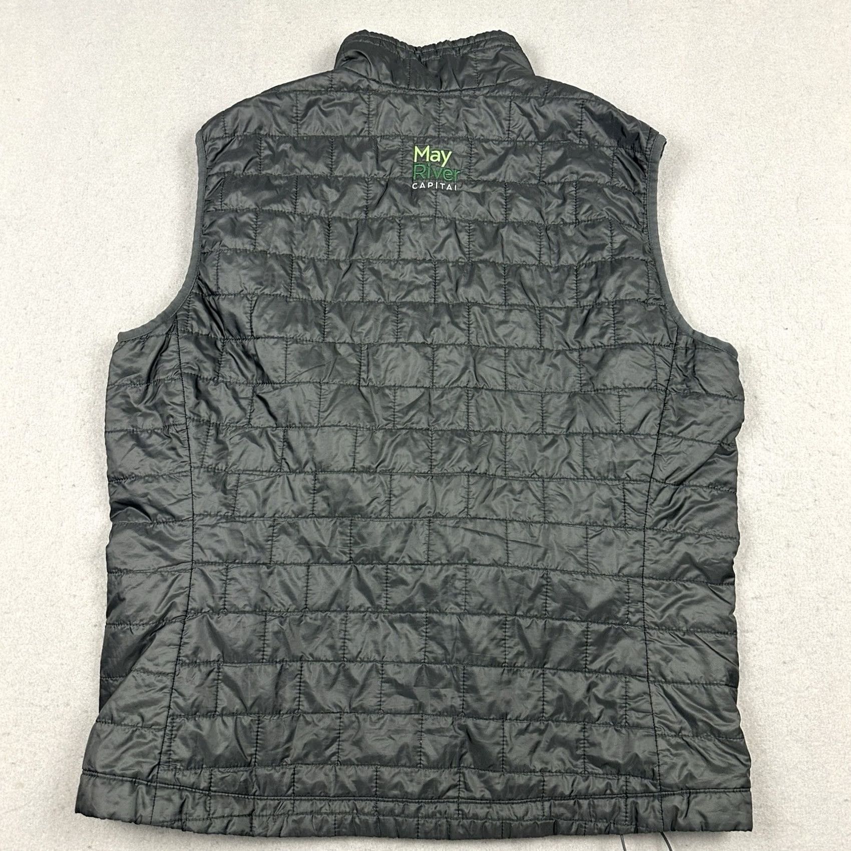 Patagonia Patagonia Vest Men XL Gray Nano Puffer Full Zip Hiking Primaloft Windbreaker Outdoor Casual Travel Pockets Logo Mens XL Size US XL / EU 56 / 4 - 4 Thumbnail