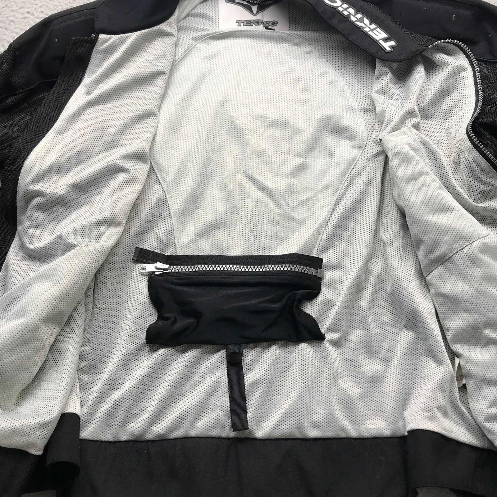 Other Teknic Mesh Lined Motorcycle Jacket Mens 46/56 XL Logo Black Size US XL / EU 56 / 4 - 17 Thumbnail