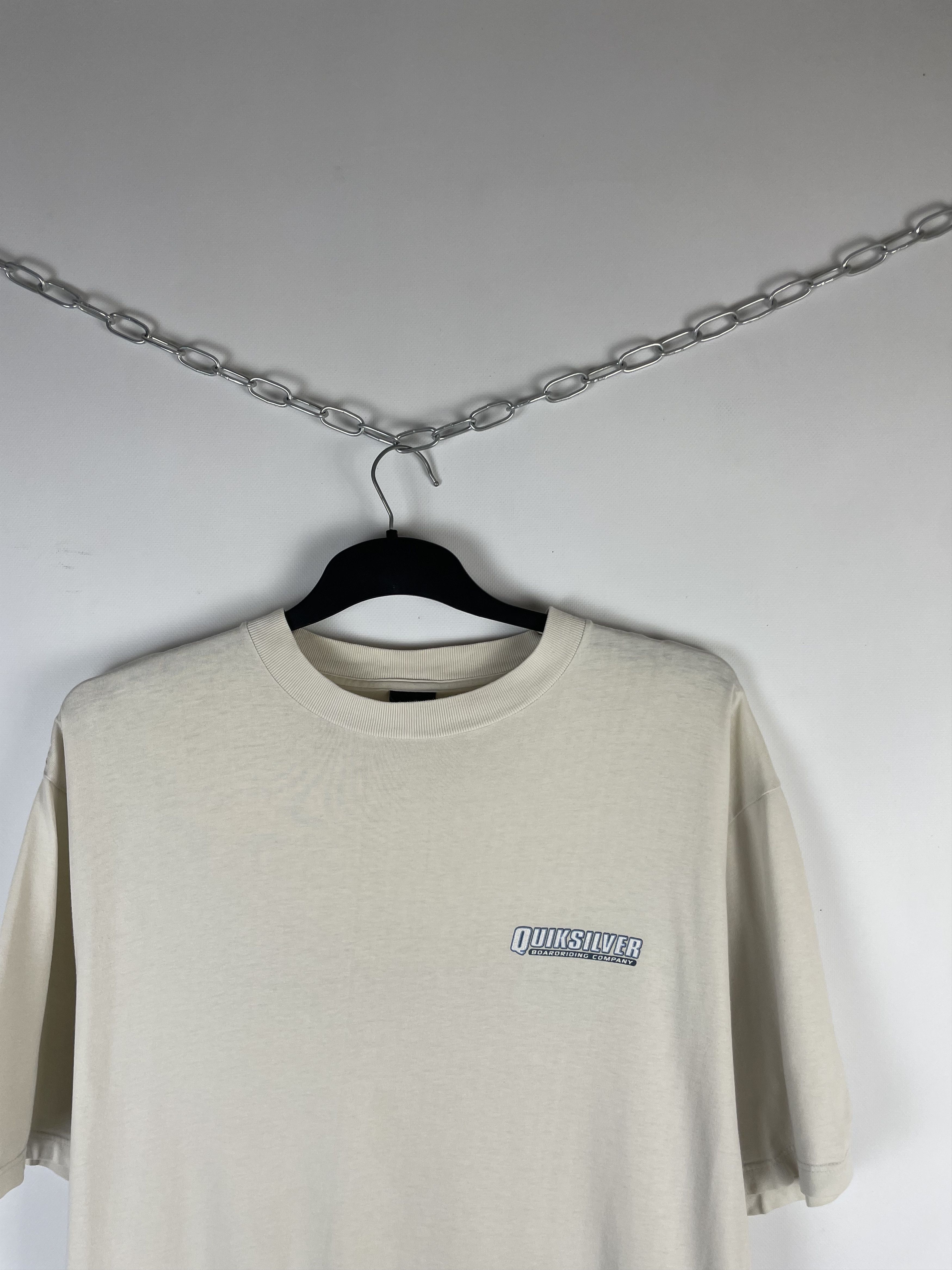 Quiksilver Vintage 90s Surf Quicksilver Big Logo Tee Size US L / EU 52-54 / 3 - 5 Thumbnail