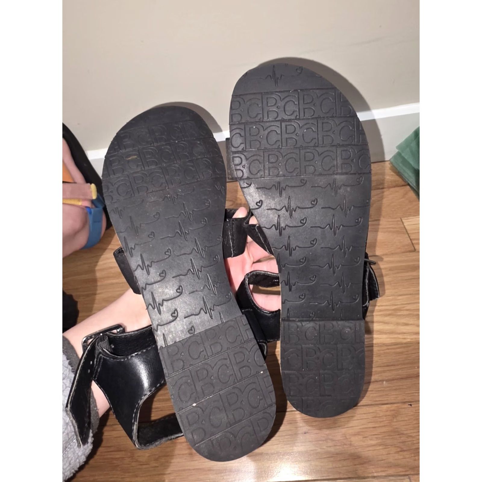 Vintage BC Footwear Women's Sandal Picturesque Flat 7.5 Black Redefined? Size US 8 / IT 38 - 6 Thumbnail