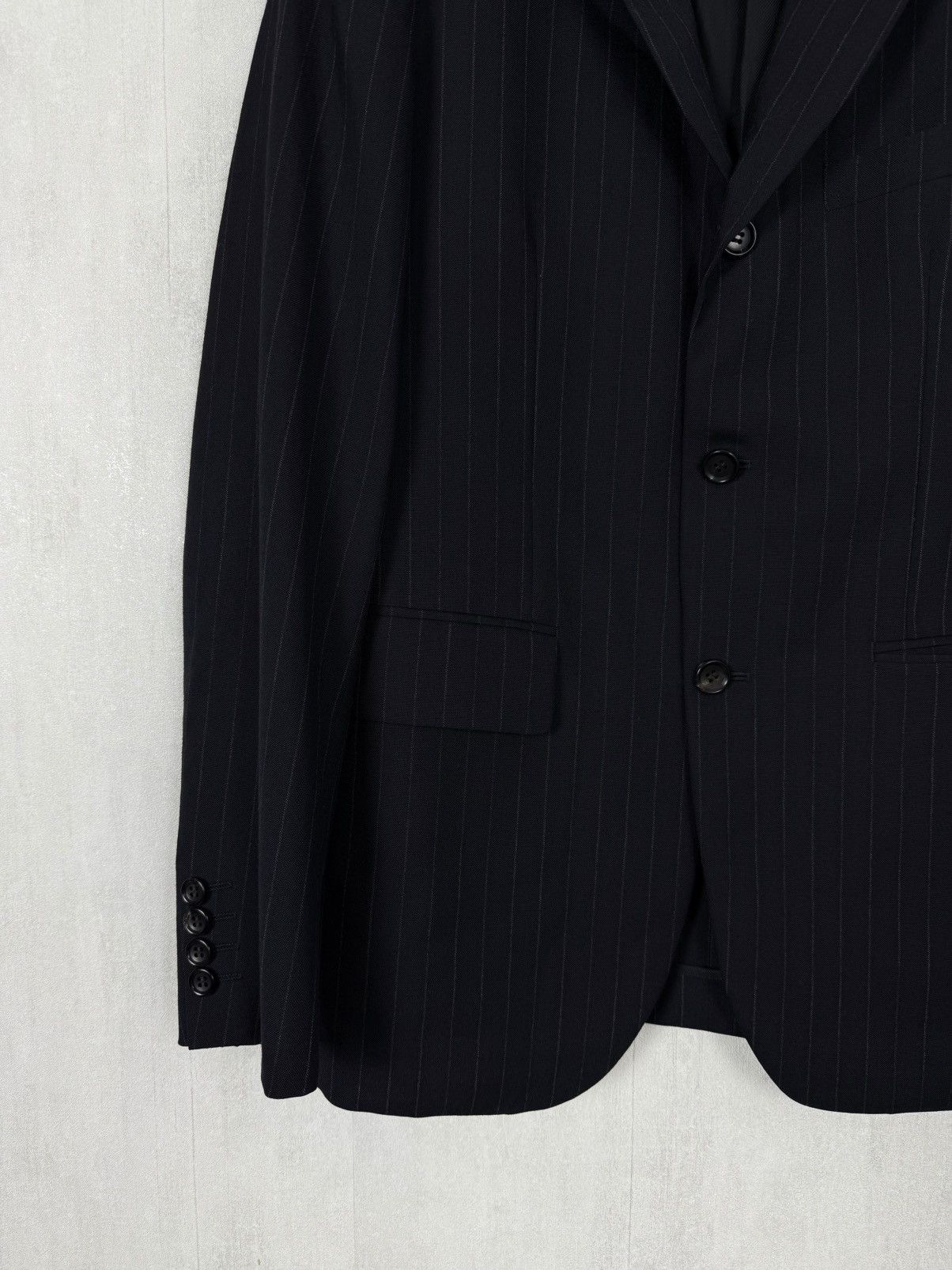 Comme des Garcons Comme Des Garcons Homme Deux 3 Buttons Wool Blazer Jacket Size US M / EU 48-50 / 2 - 5 Thumbnail