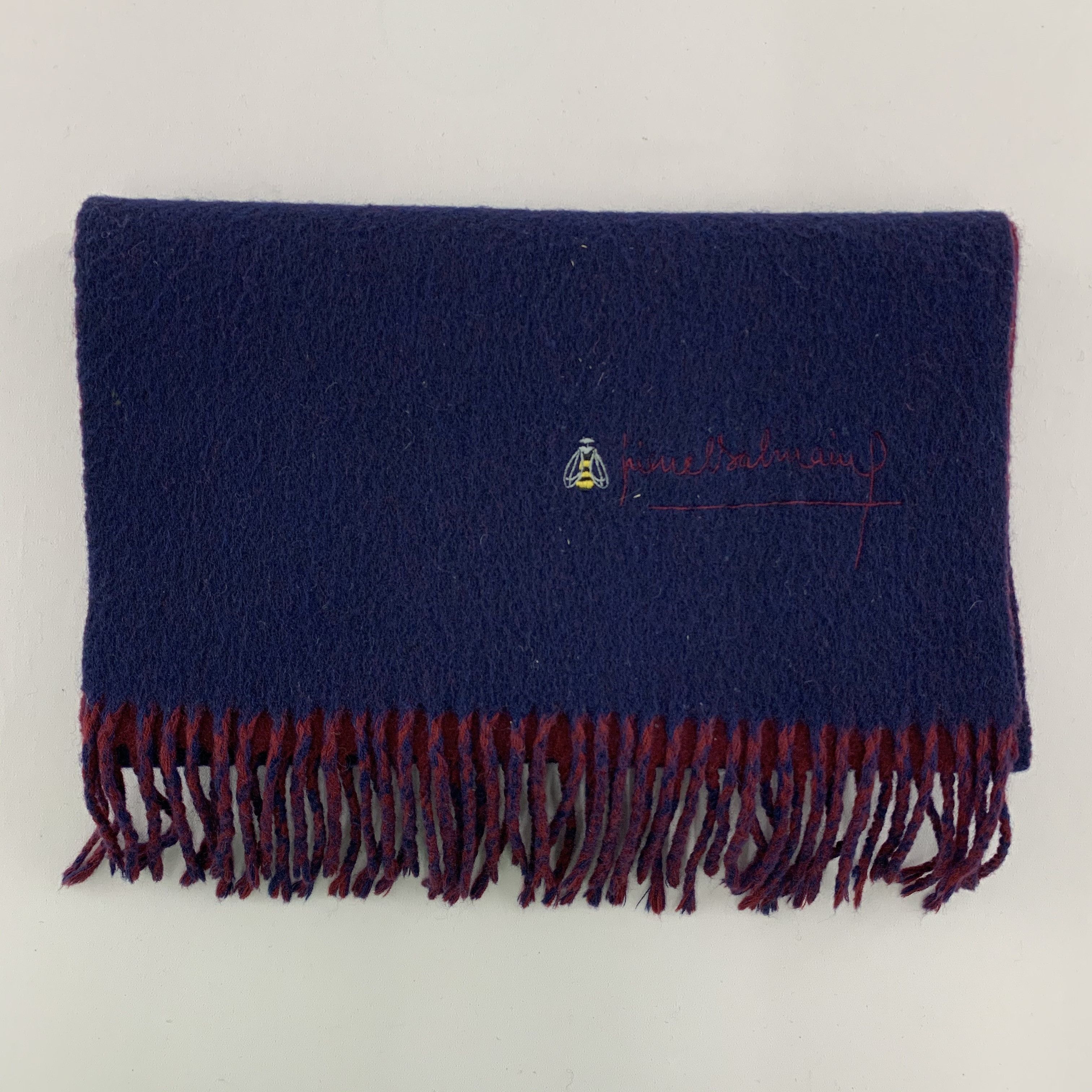 Pierre Balmain Pierre Balmain Scarf Wool Muffler Neck Wrap BL5036 Size ONE SIZE - 4 Thumbnail