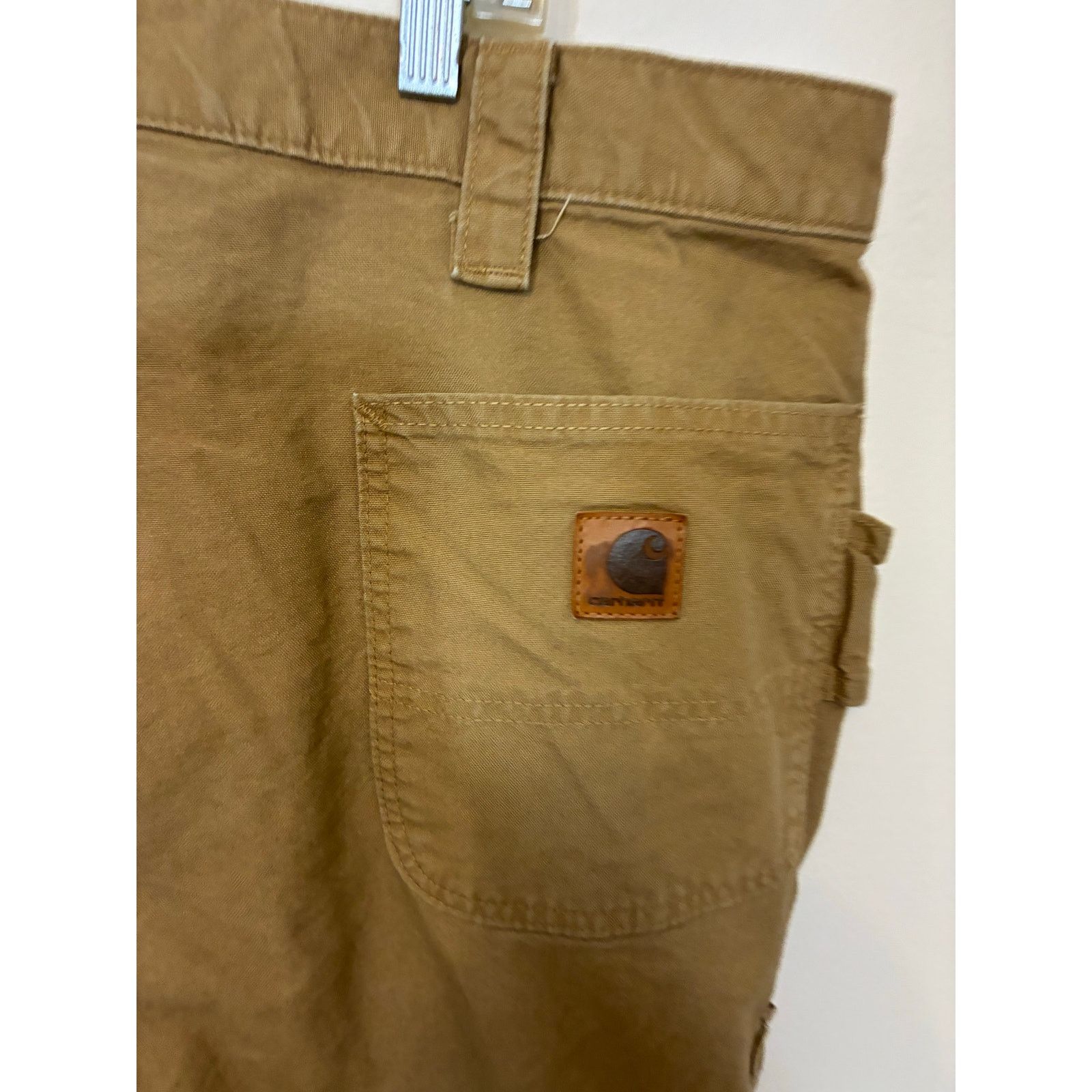 Carhartt Carhartt Cargo Orginal Dungaree Fit Men's Work Pants 44W Size US 44 / EU 60 - 4 Thumbnail