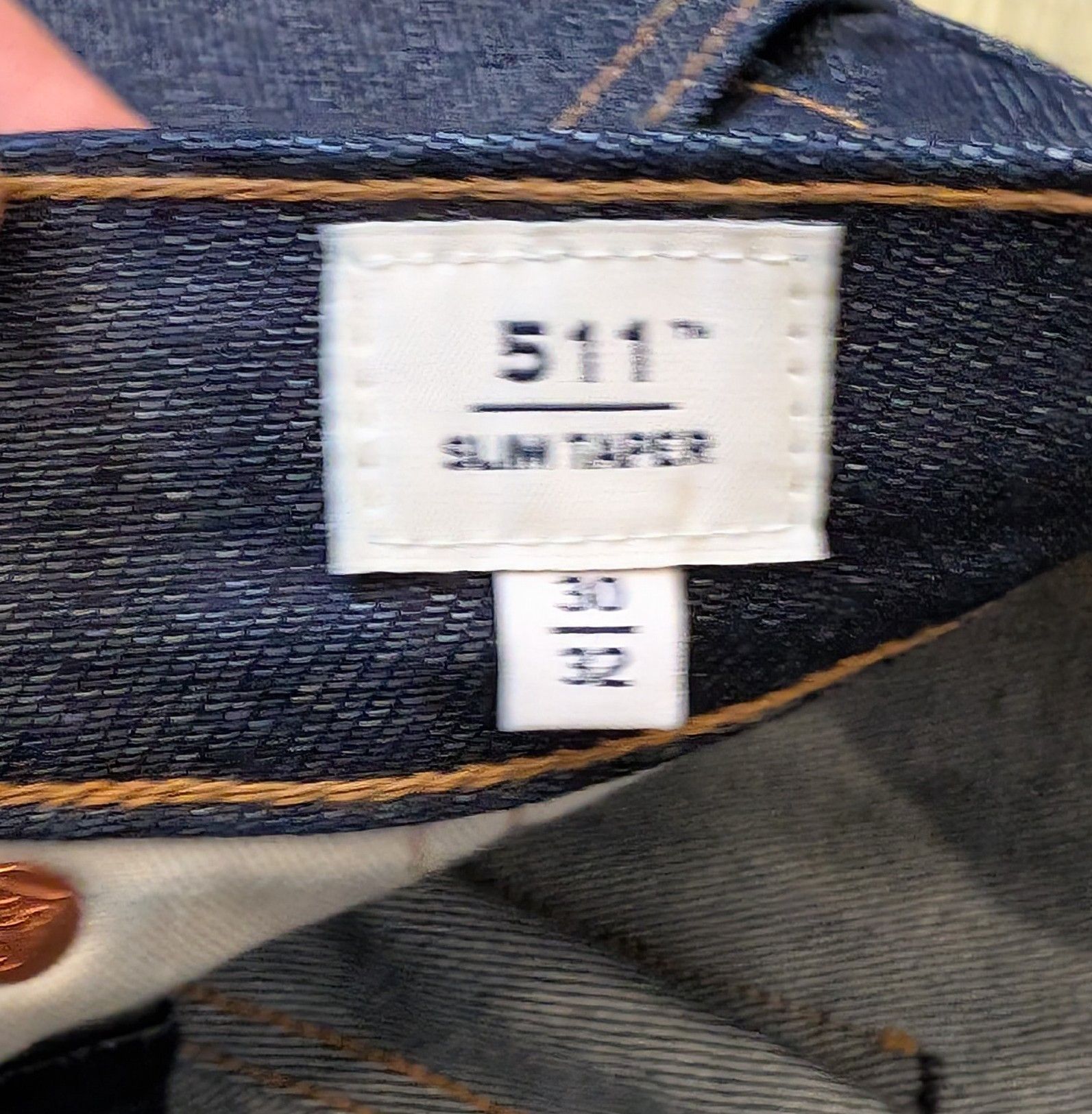 Levi's LNWOT Levi's 511 Slim Taper Selvedge Jeans Made in Japan Size US 30 / EU 46 - 4 Thumbnail