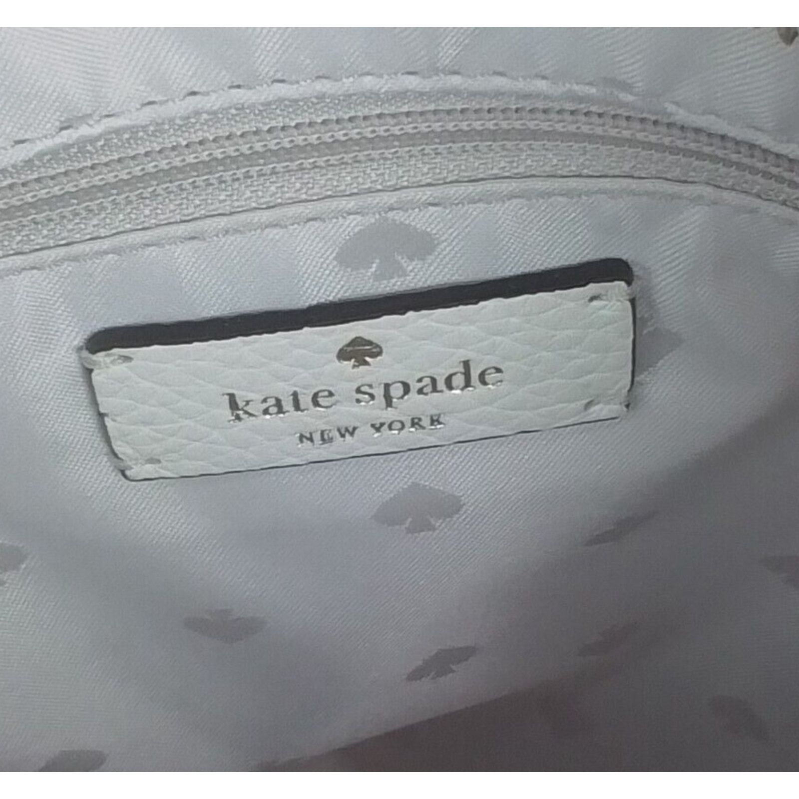 Kate Spade Kate Spade Leather Handbag Medium Top Zip Tote Parchment NWT Size ONE SIZE - 15 Thumbnail