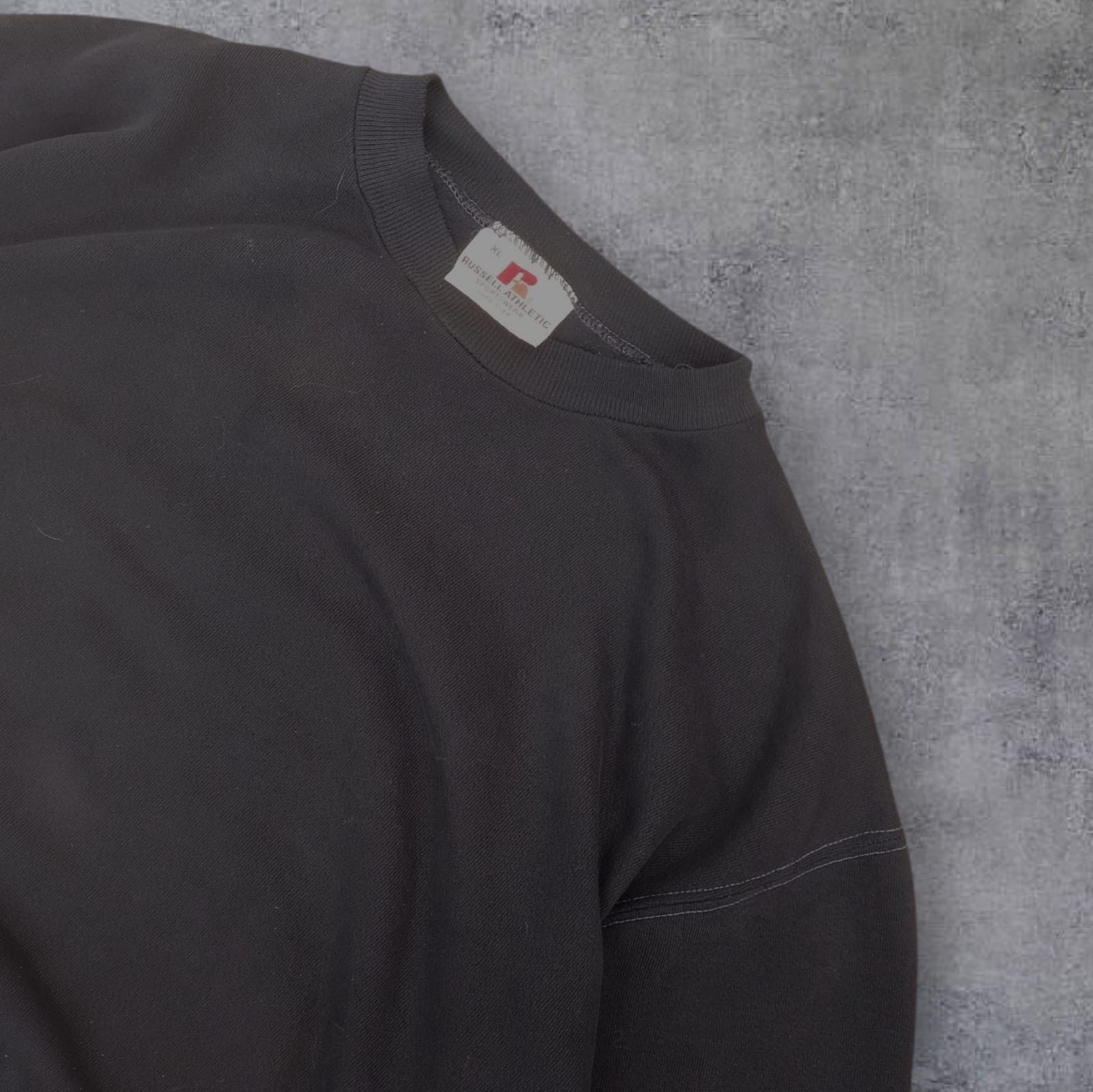 Russell Athletic Hoodie Russell vintage 80s black Size US XL / EU 56 / 4 - 2 Thumbnail