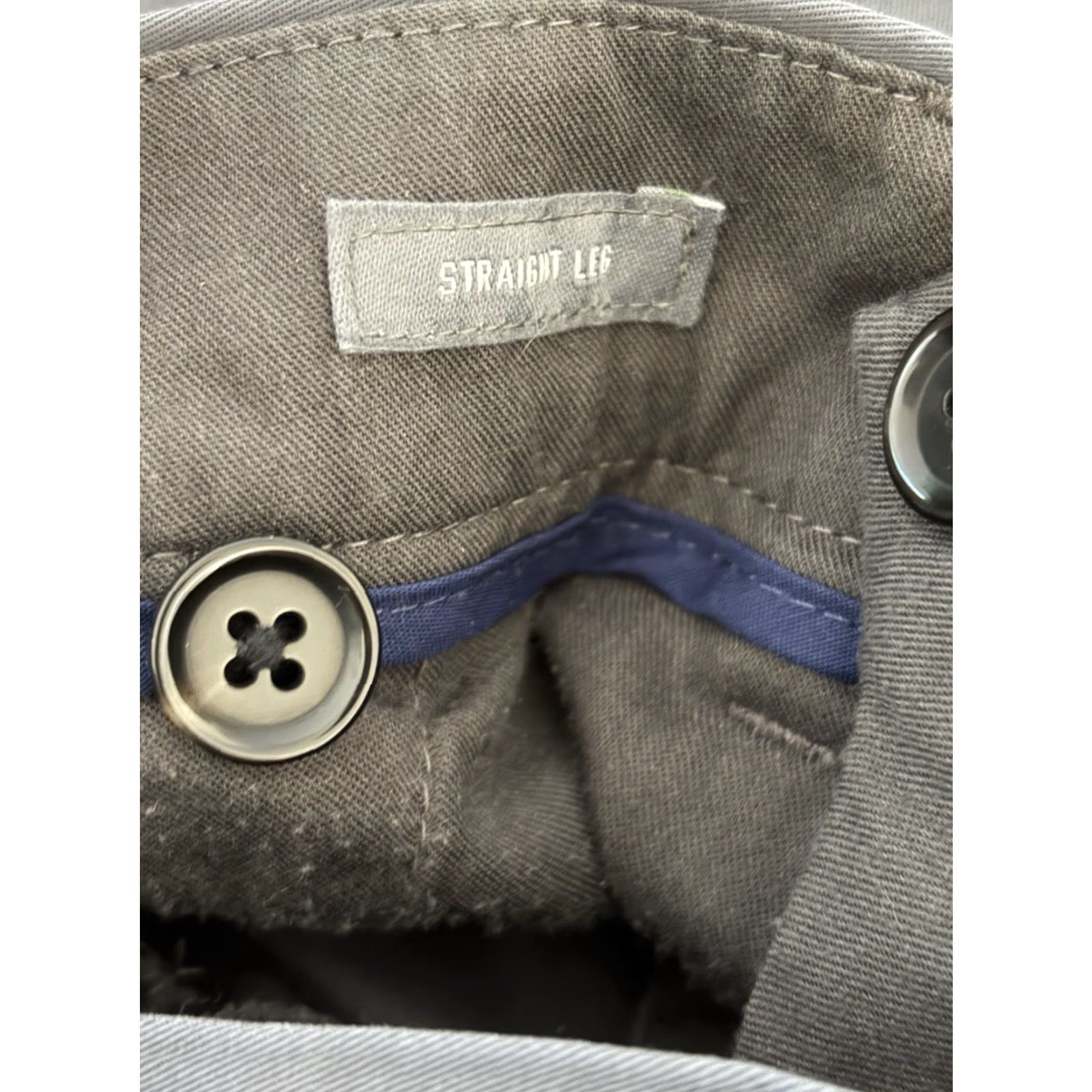 Bonobos Bonobos Weekday Warrior Friday Straight Leg Gray Pants 31x32 Slim Casual Mens Pants Size US 31 - 6 Thumbnail