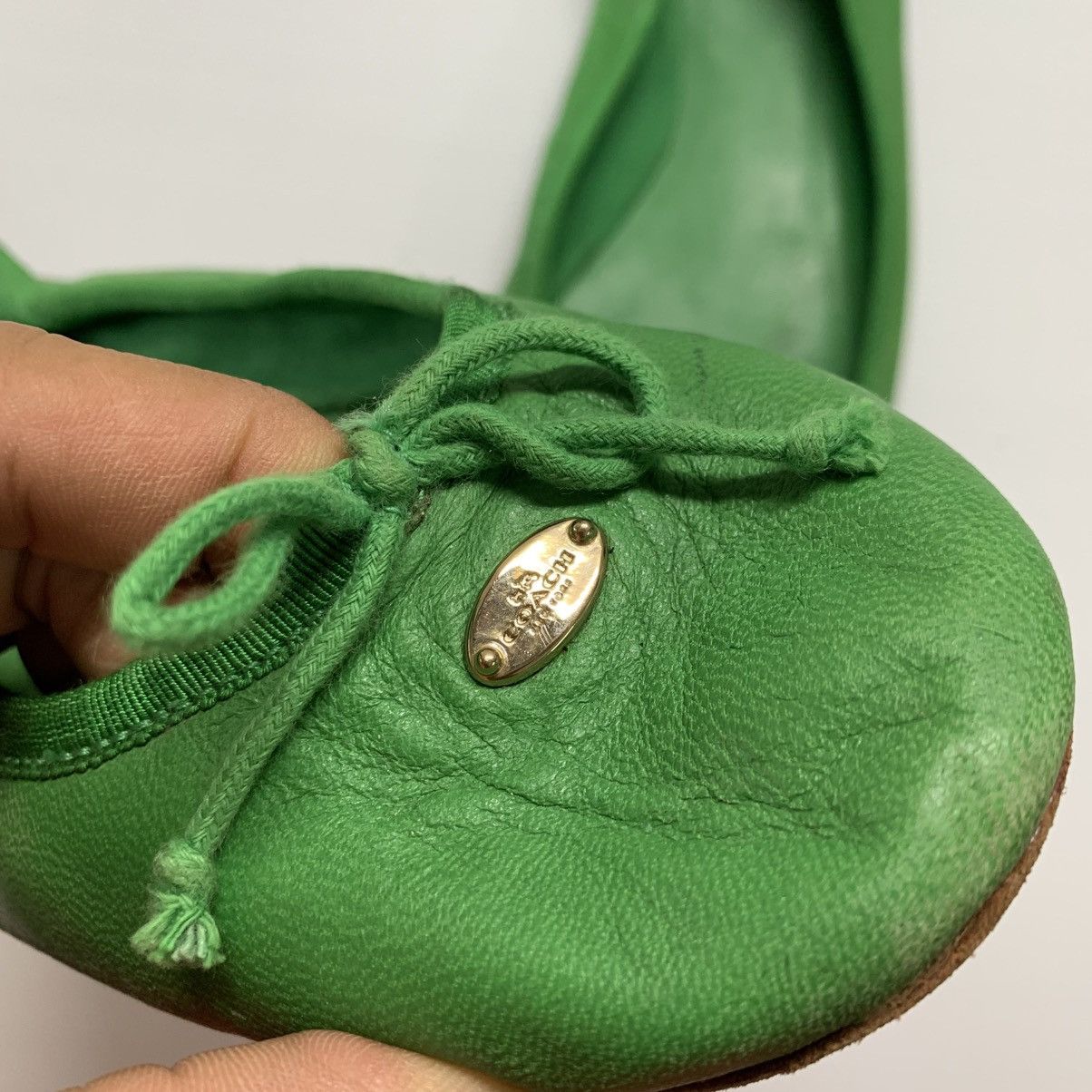 Coach Coach Leather Flats Shoes Size US 11 / IT 41 - 6 Thumbnail