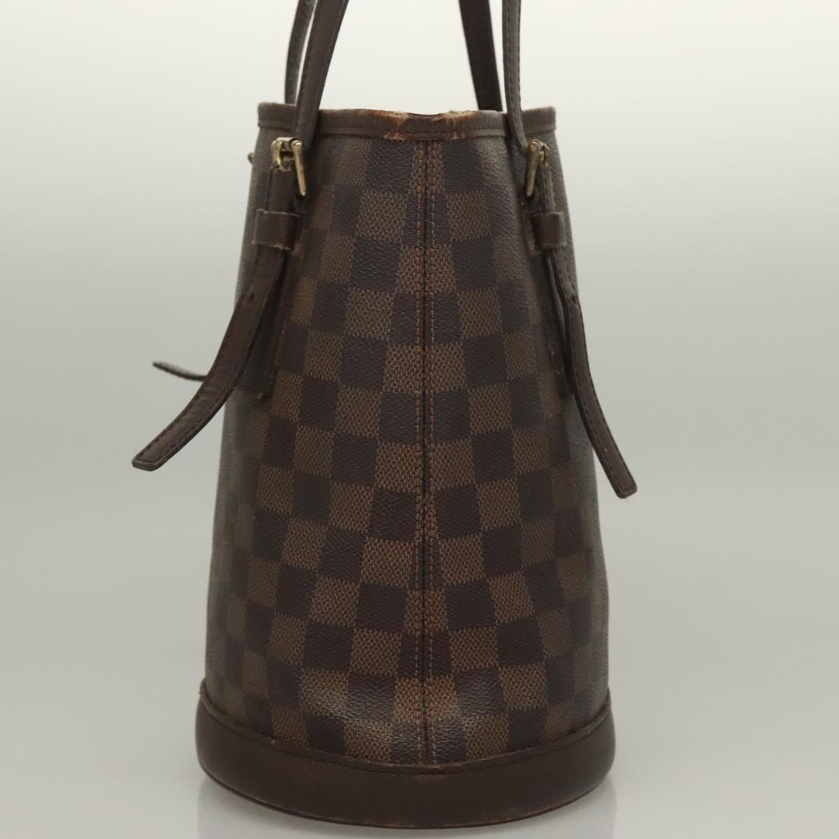 Louis Vuitton LOUIS VUITTON Damier Ebene Marais Shoulder Bag N42240 Size ONE SIZE - 5 Thumbnail