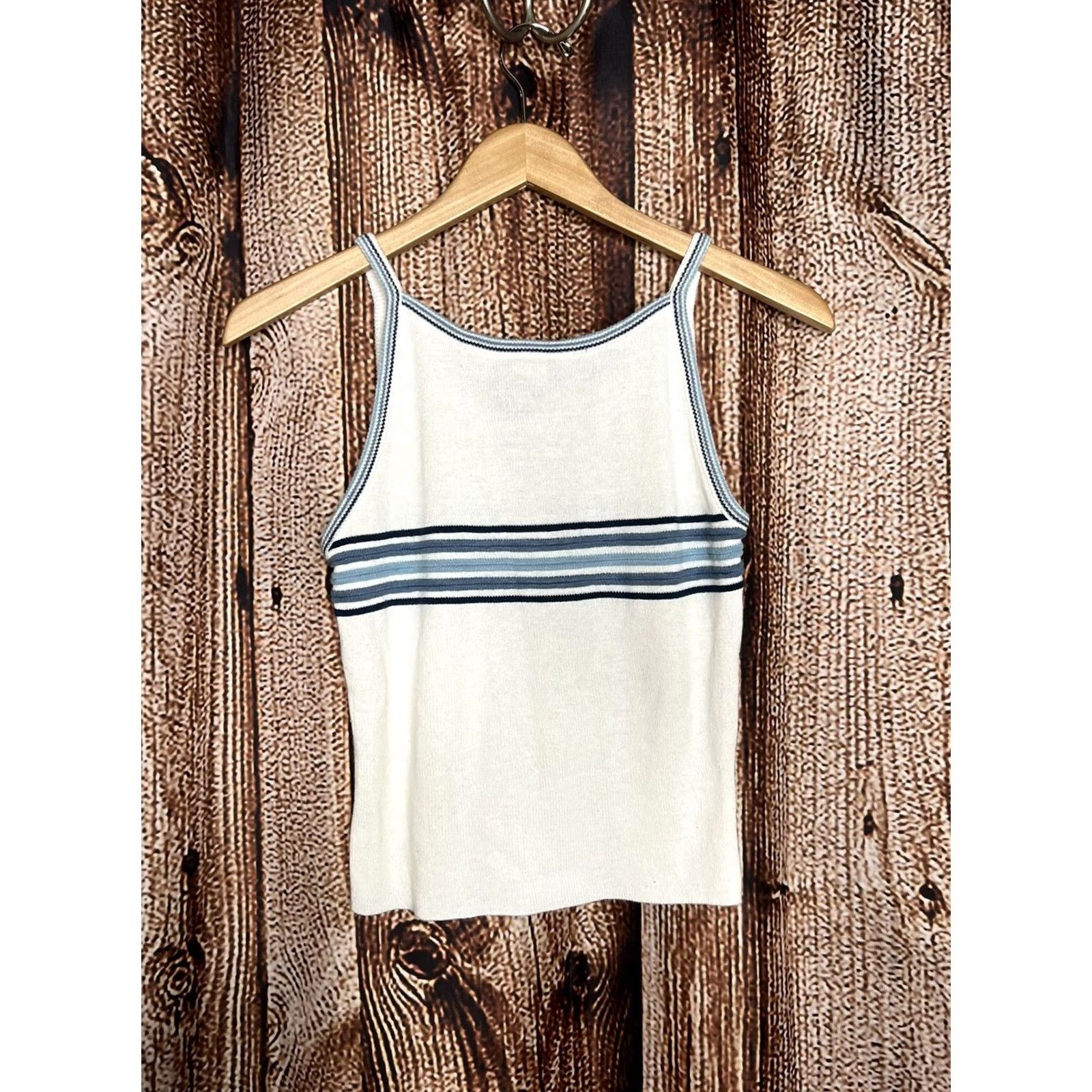 Vintage Its Our Time Tank Womens White M Size Tank Top M Womens White Its Our Time Tank Top Shirt Size M / US 6-8 / IT 42-44 - 3 Thumbnail