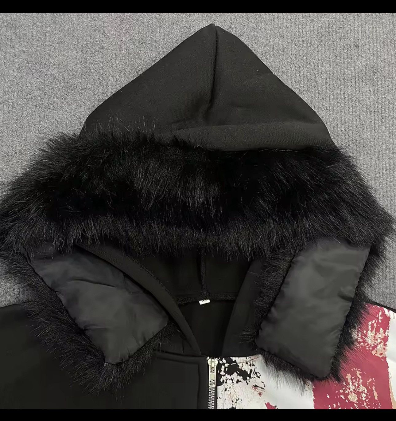 Other United Kingdom Flag Fur Hoodie Size US XL / EU 56 / 4 - 5 Thumbnail