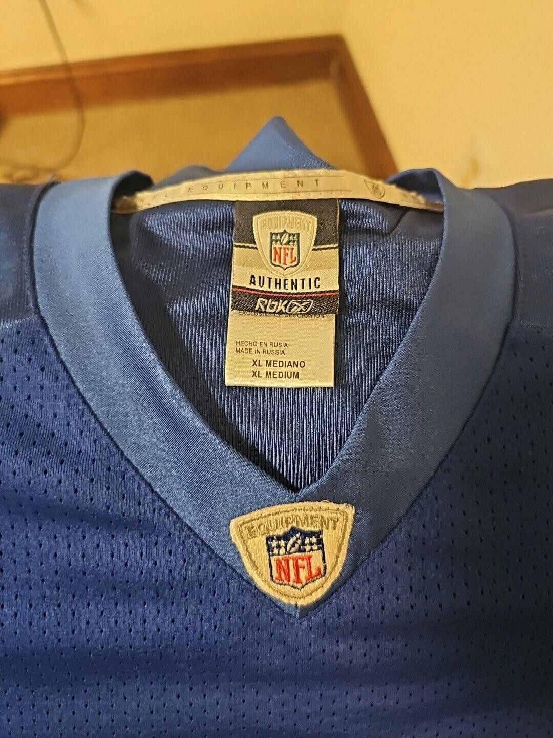 Reebok NFL Reebok Onfield Stitched Colts Reggie Wayne Blue Youth XL Size ONE SIZE - 2 Thumbnail