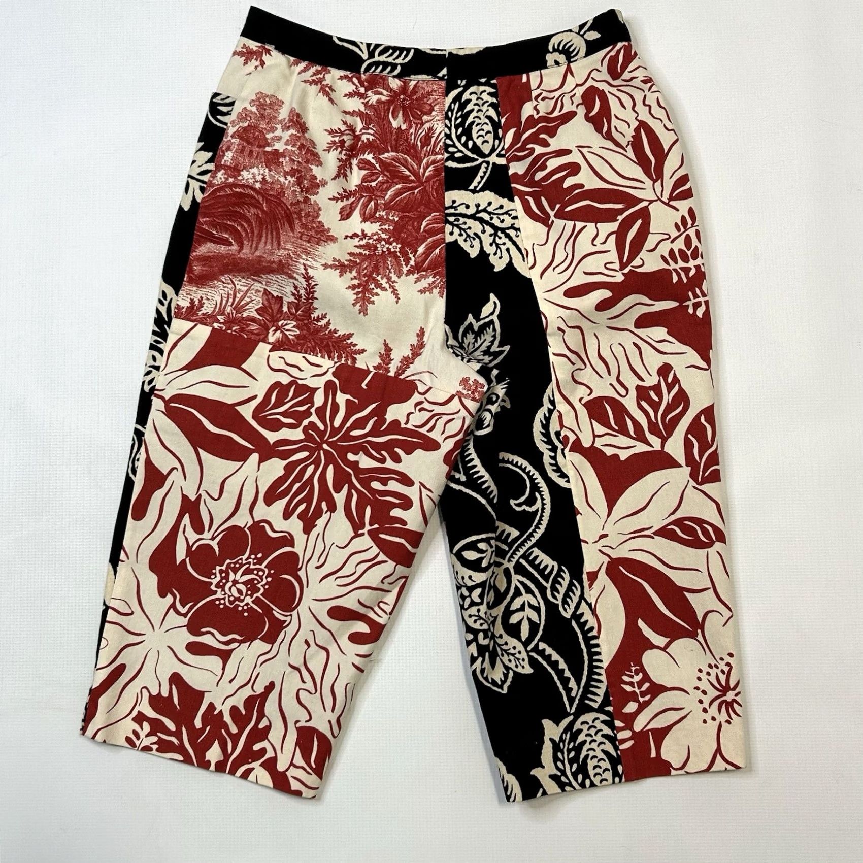 Vintage VINTAGE Tapp New York Capri Pants Shirt? Size 32" / US 10 / IT 46 - 2 Thumbnail