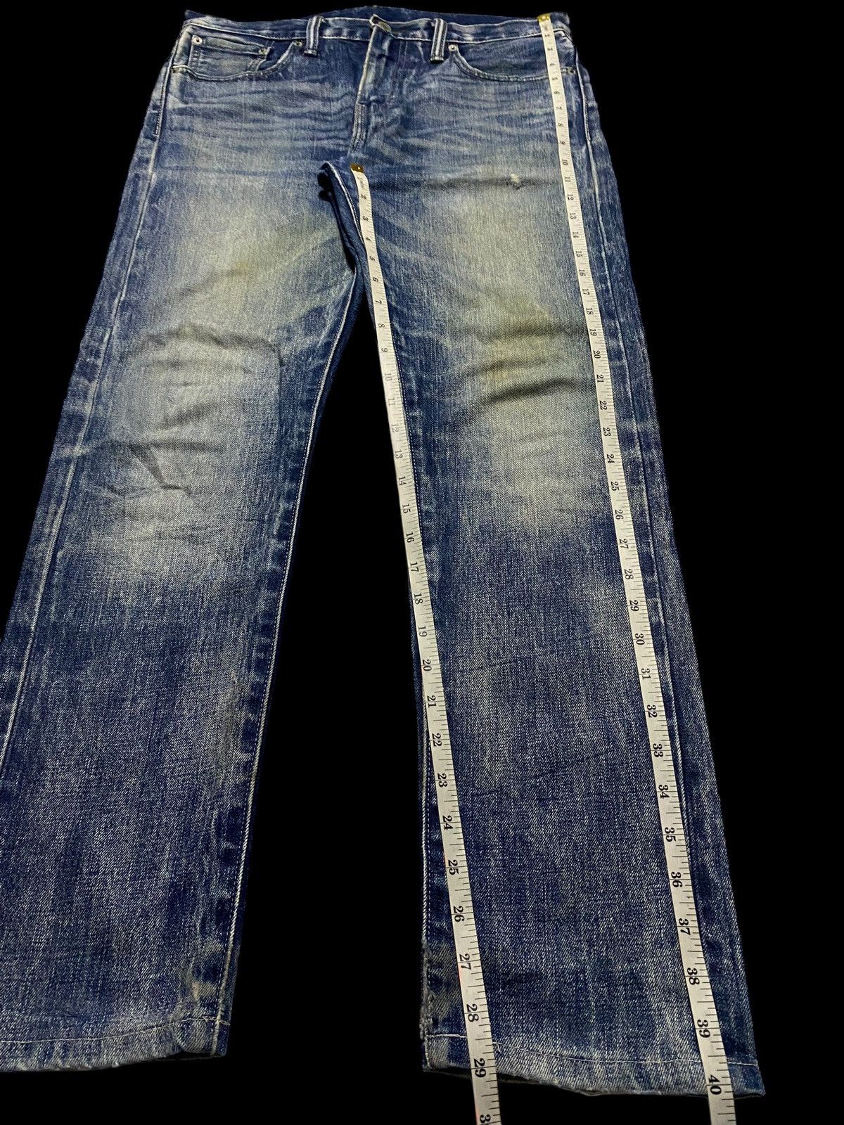 Levi's Vintage Clothing Levis 508 Y2K Unique Faded Slim Jeans Size US 34 / EU 50 - 13 Thumbnail