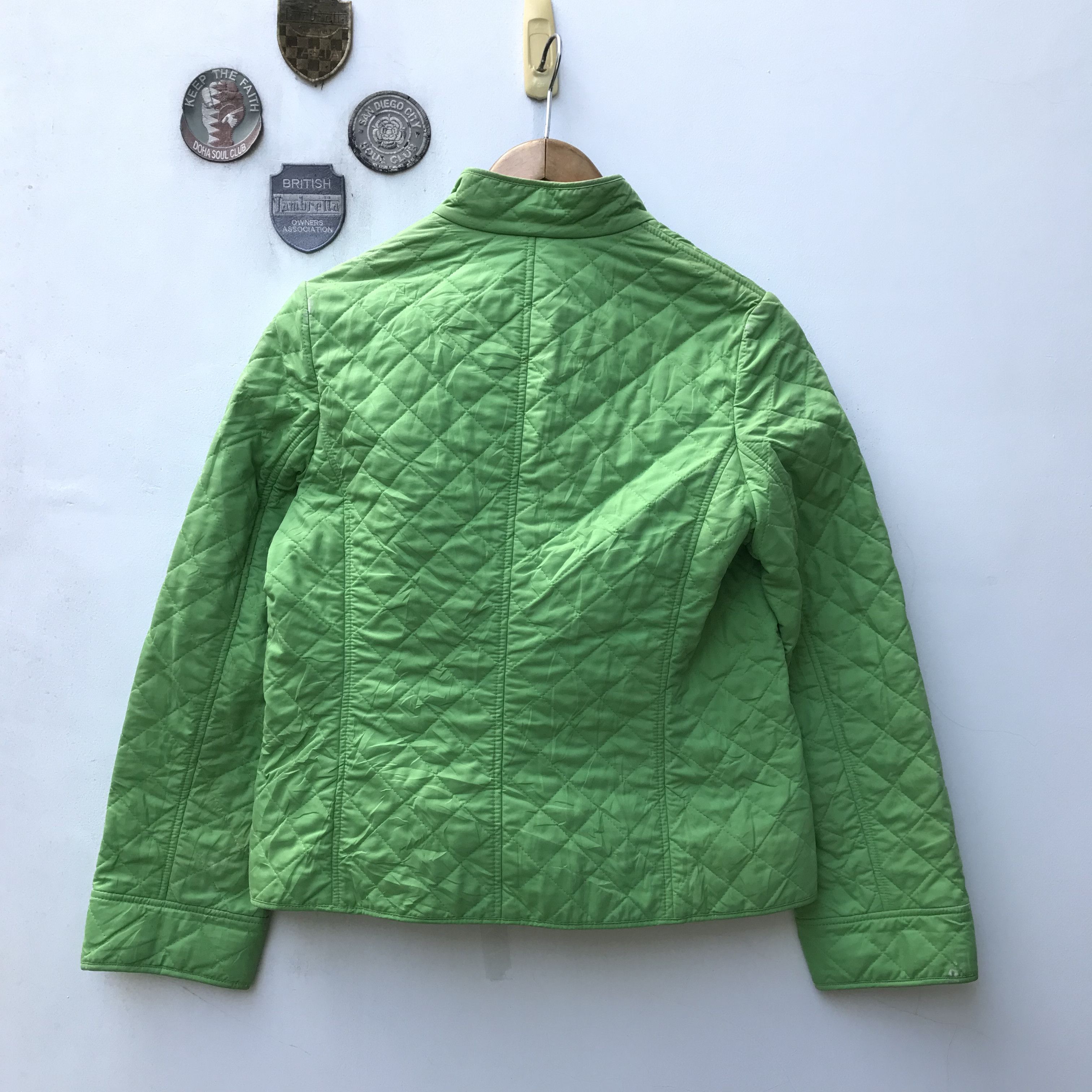 Polo Ralph Lauren Vintage Ralph Lauren Green waterproof Quilted Jacket Padded Size US M / EU 48-50 / 2 - 8 Thumbnail