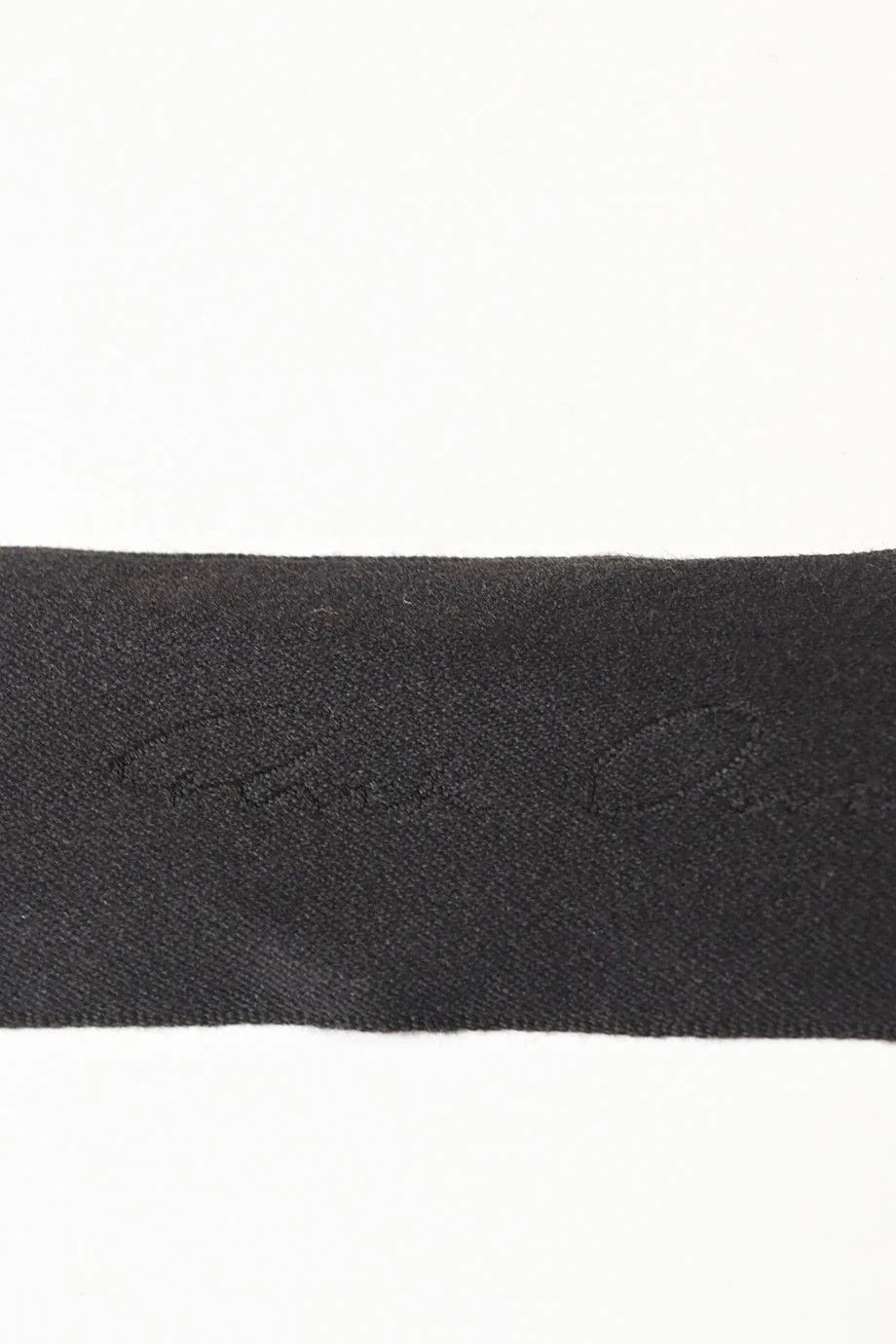 Rick Owens Rick Owens Black grained calf leather Neck wallet Size ONE SIZE - 5 Thumbnail