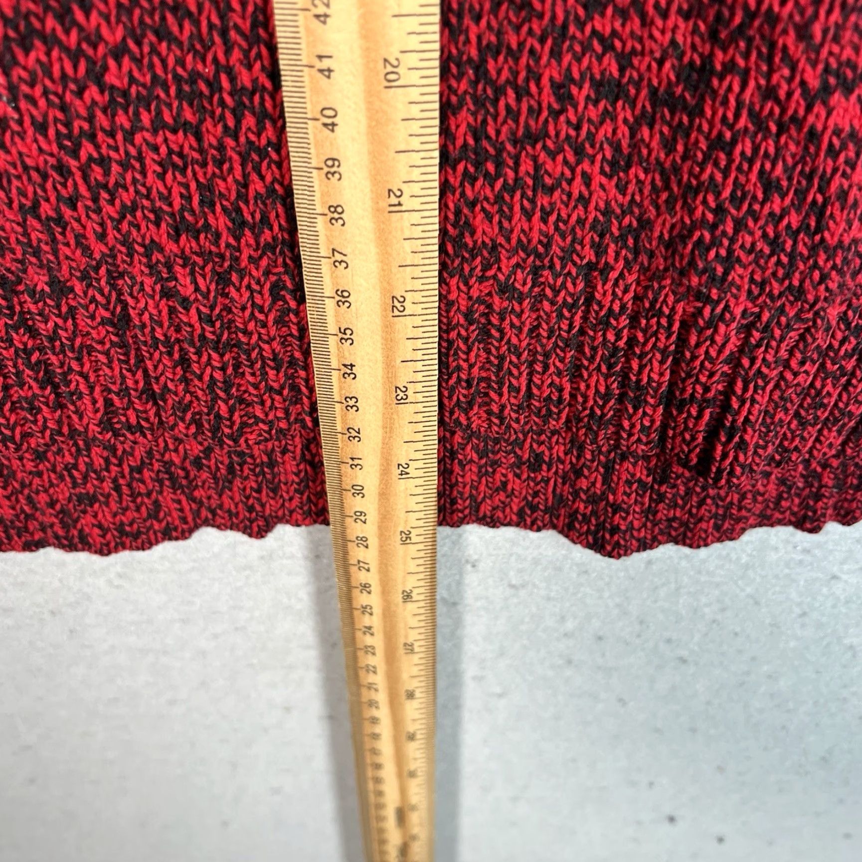Ralph Lauren VINTAGE Lauren Ralph Lauren Knit Sweater Womens Small Maroon Red Wide Neck Pullover Size S / US 4 / IT 40 - 4 Thumbnail
