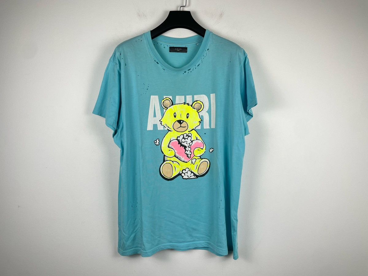 Amiri Amiri Shotgun Distressed Bear Tee Size US L / EU 52-54 / 3 - 5 Thumbnail
