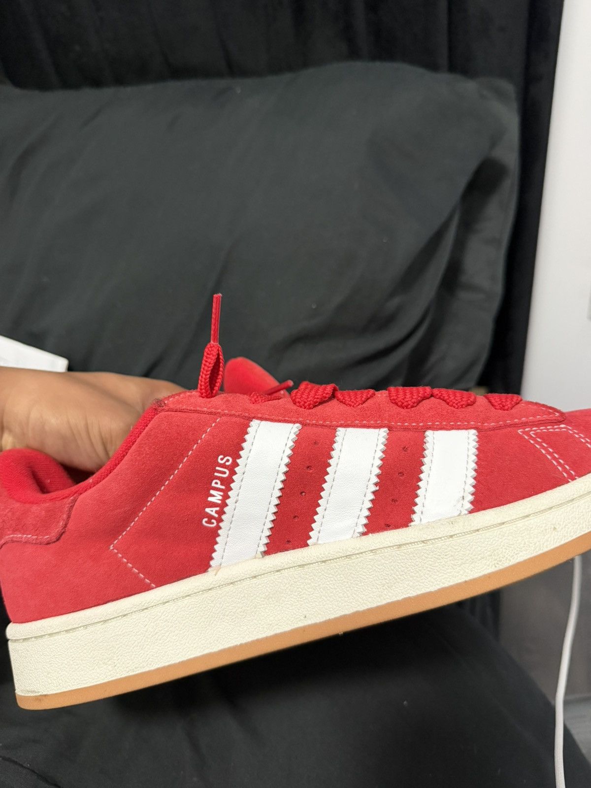 Adidas Adidas Campus Red – Men’s Size 10.5 Size US 10.5 / EU 43-44 - 1 Thumbnail
