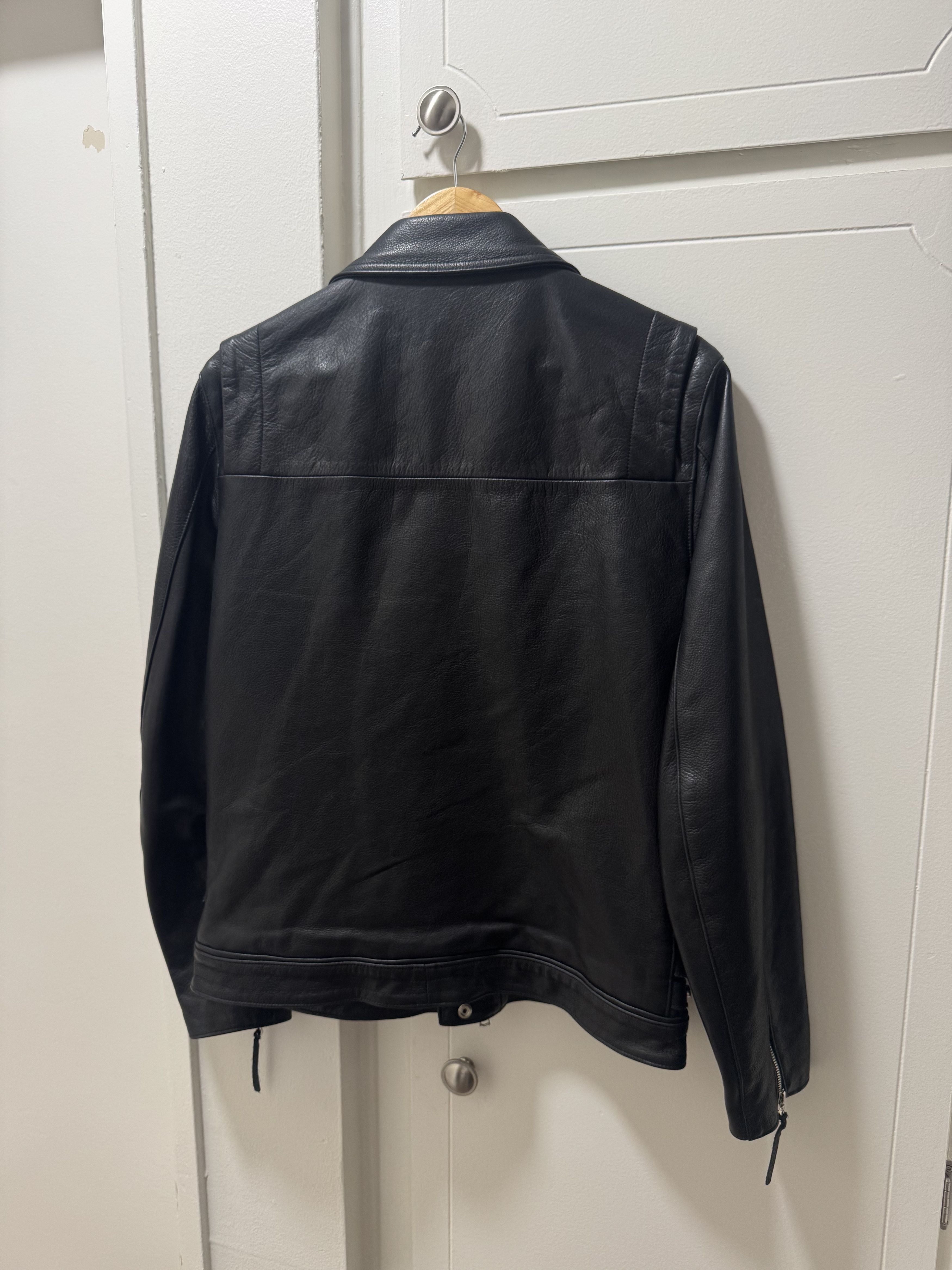 John Elliott John Elliott Leather Riders Jacket Size 3/L Size US L / EU 52-54 / 3 - 7 Thumbnail