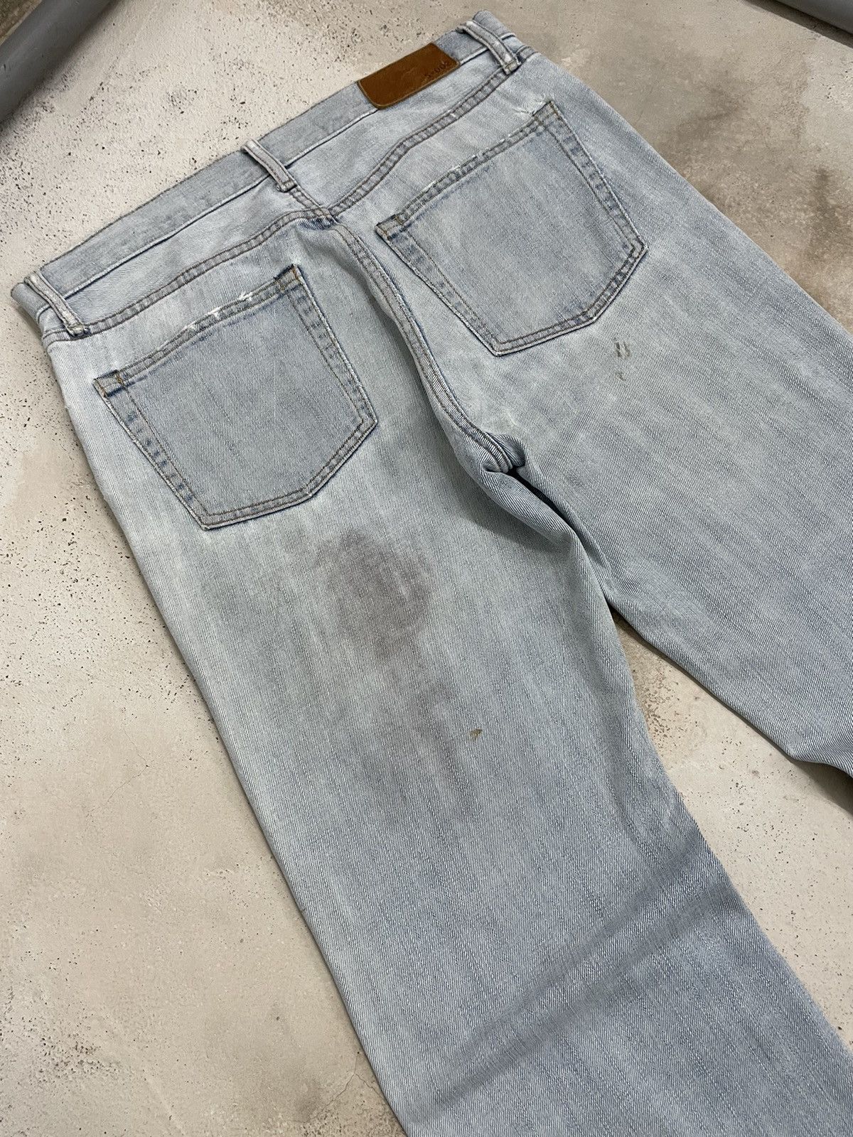 Japanese Brand × Uniqlo Uniqlo Double Knee Stain Distressed Custom Size US 33 - 14 Thumbnail