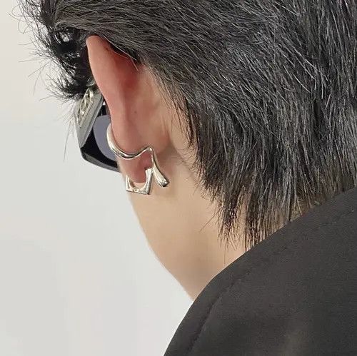 Designer × Vintage Retro irregular ear clip Size ONE SIZE - 2 Thumbnail