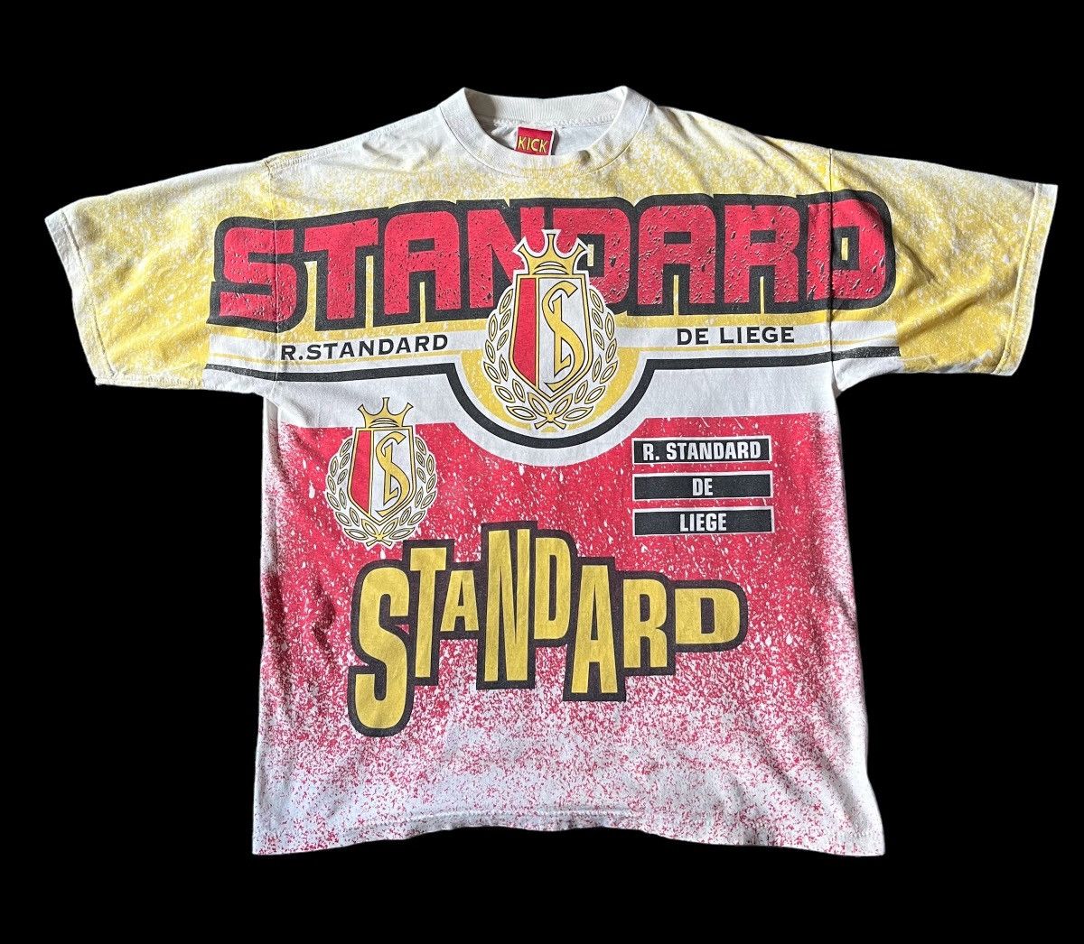 Vintage Standard Liege Football AOP Kick Sportswear t shirt XL Size US XL / EU 56 / 4 - 7 Thumbnail