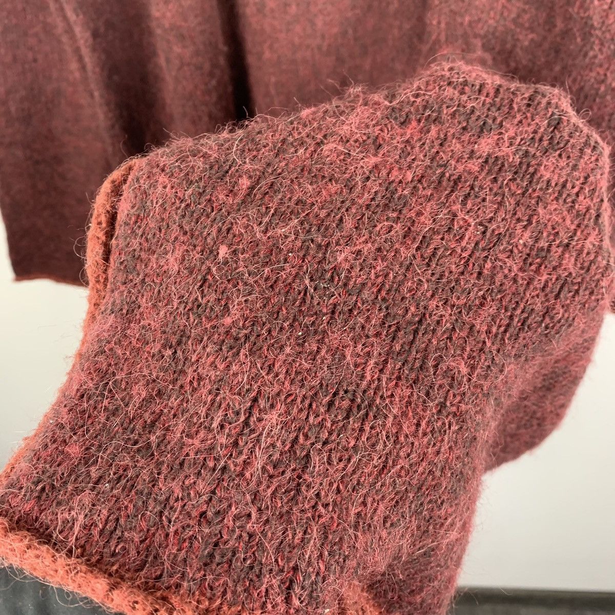 Gudrun Sjoden Gudrun Sjoden Knit Wool Open Cardigan Red Size M Size M / US 6-8 / IT 42-44 - 19 Thumbnail