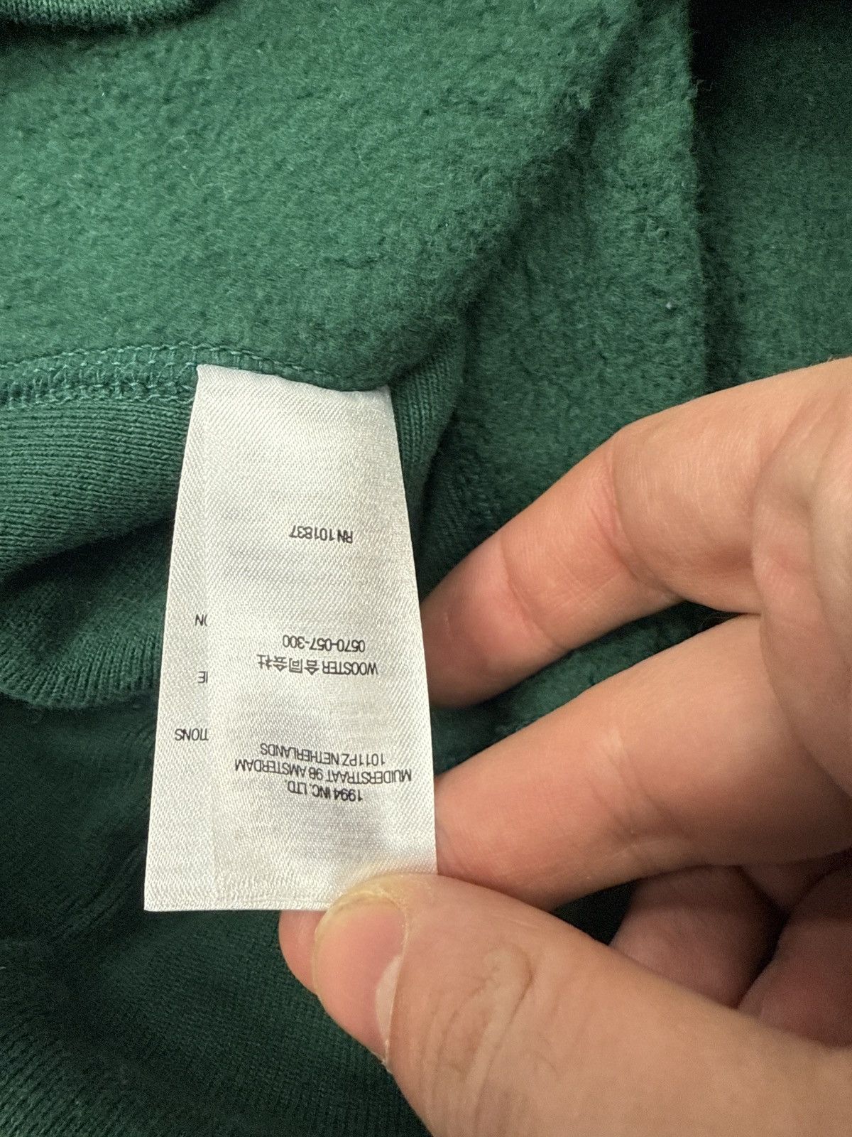 Supreme Supreme pearl logo hooded sweatshirt green yellow Size US L / EU 52-54 / 3 - 7 Thumbnail