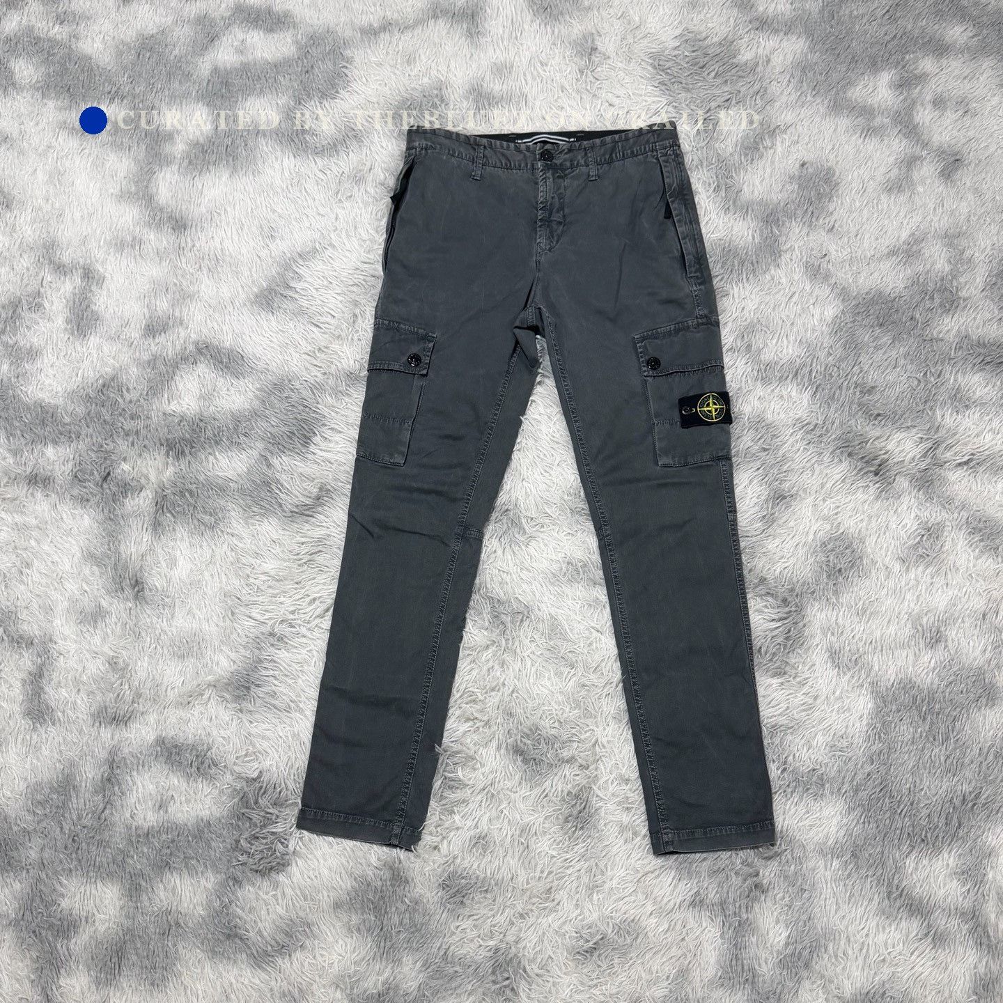 Stone Island Stone Island Washed Cargo Pants W30 Size US 30 / EU 46 - 1 Thumbnail