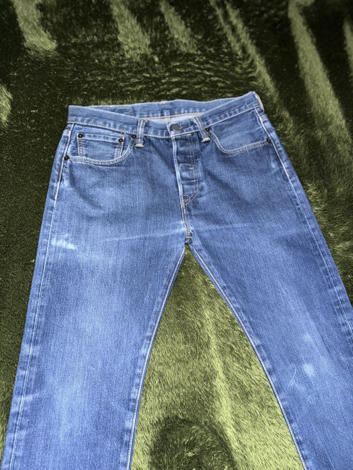 Levi's [W31/L32] Levi’s 501 S Leather Label Vintage Wash Size US 31 - 5 Thumbnail