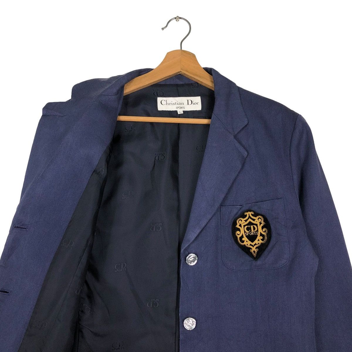 Christian Dior Monsieur 🔥VINTAGE CHRISTIAN DIOR SPORTS COATS DOUBLE BREASTS Size US L / EU 52-54 / 3 - 14 Thumbnail