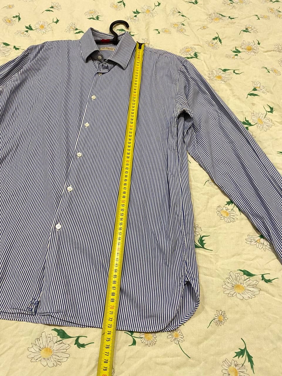 Burberry Burberry London Long Shirt Men's Check Plaid Size US S / EU 44-46 / 1 - 10 Thumbnail