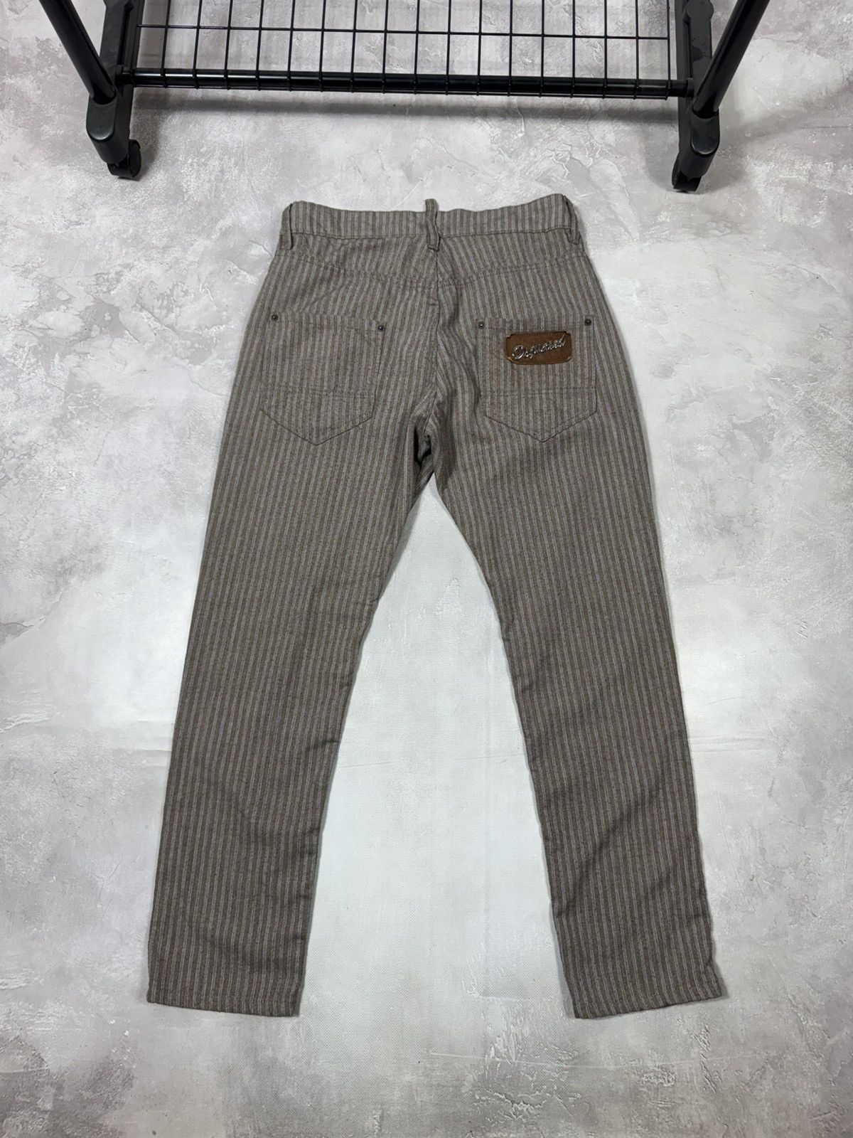 Dsquared2 Vintage Dsquared2 Striped Y2k Pants Size US 34 / EU 50 - 2 Thumbnail