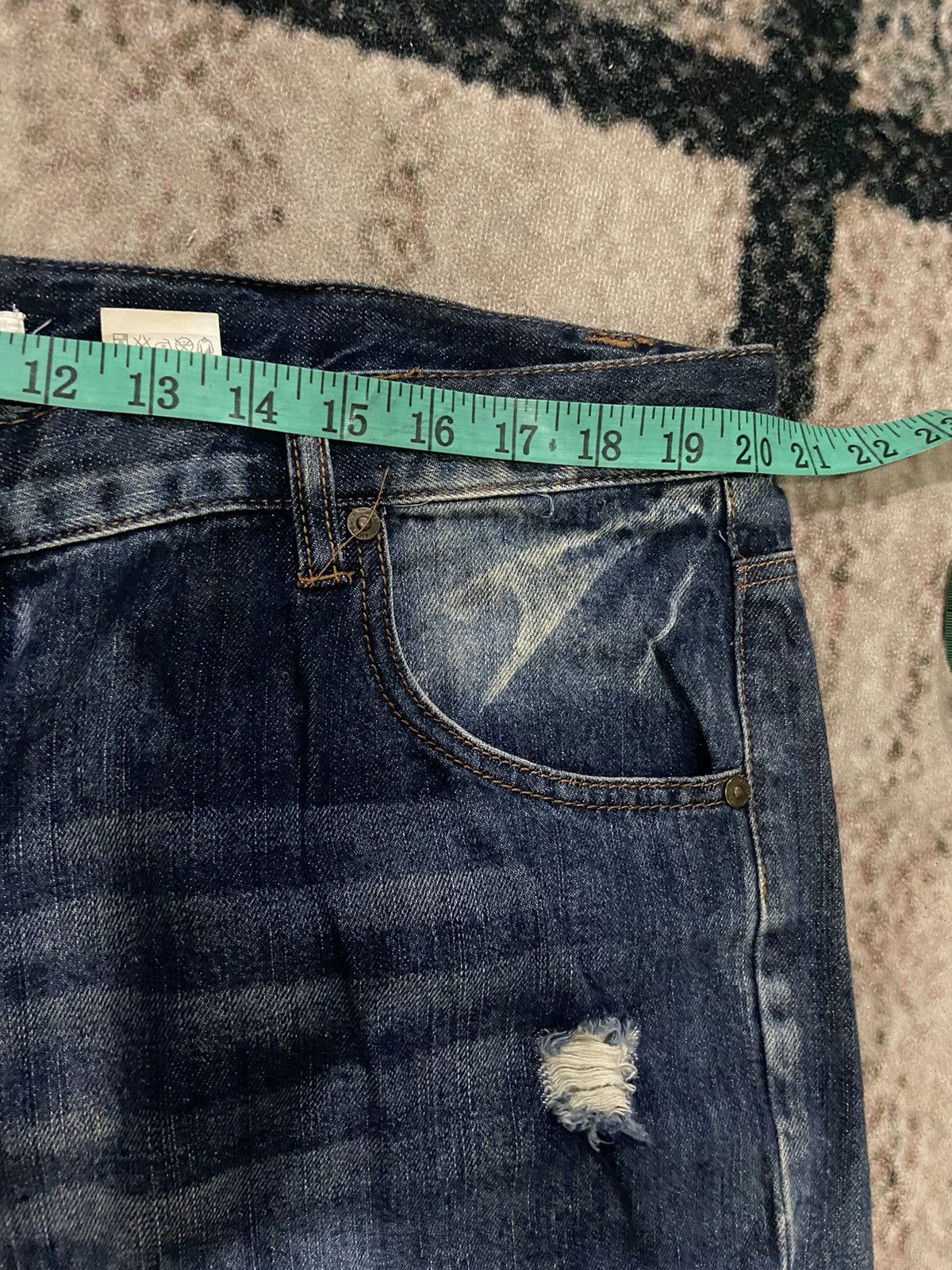 Japanese Brand Monchel jeans distressed Size US 40 / EU 56 - 9 Thumbnail