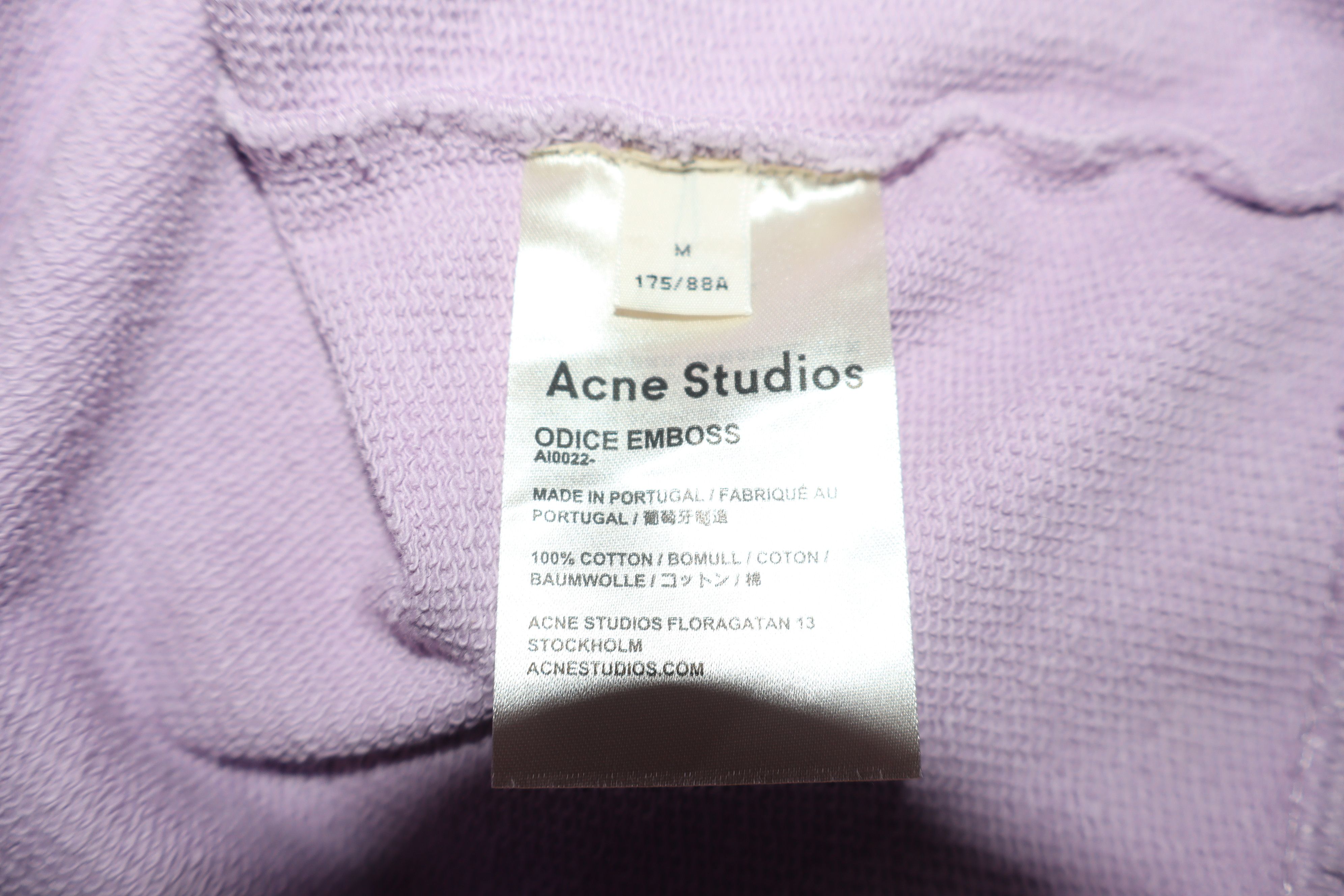 Acne Studios Odice embossed logo sweatshirt Size M / US 6-8 / IT 42-44 - 14 Thumbnail