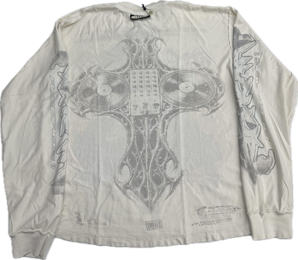 HELLSTAR Hellstar DJ Reverse Long Sleeve T-shirt Size US S / EU 44-46 / 1 - 8 Thumbnail